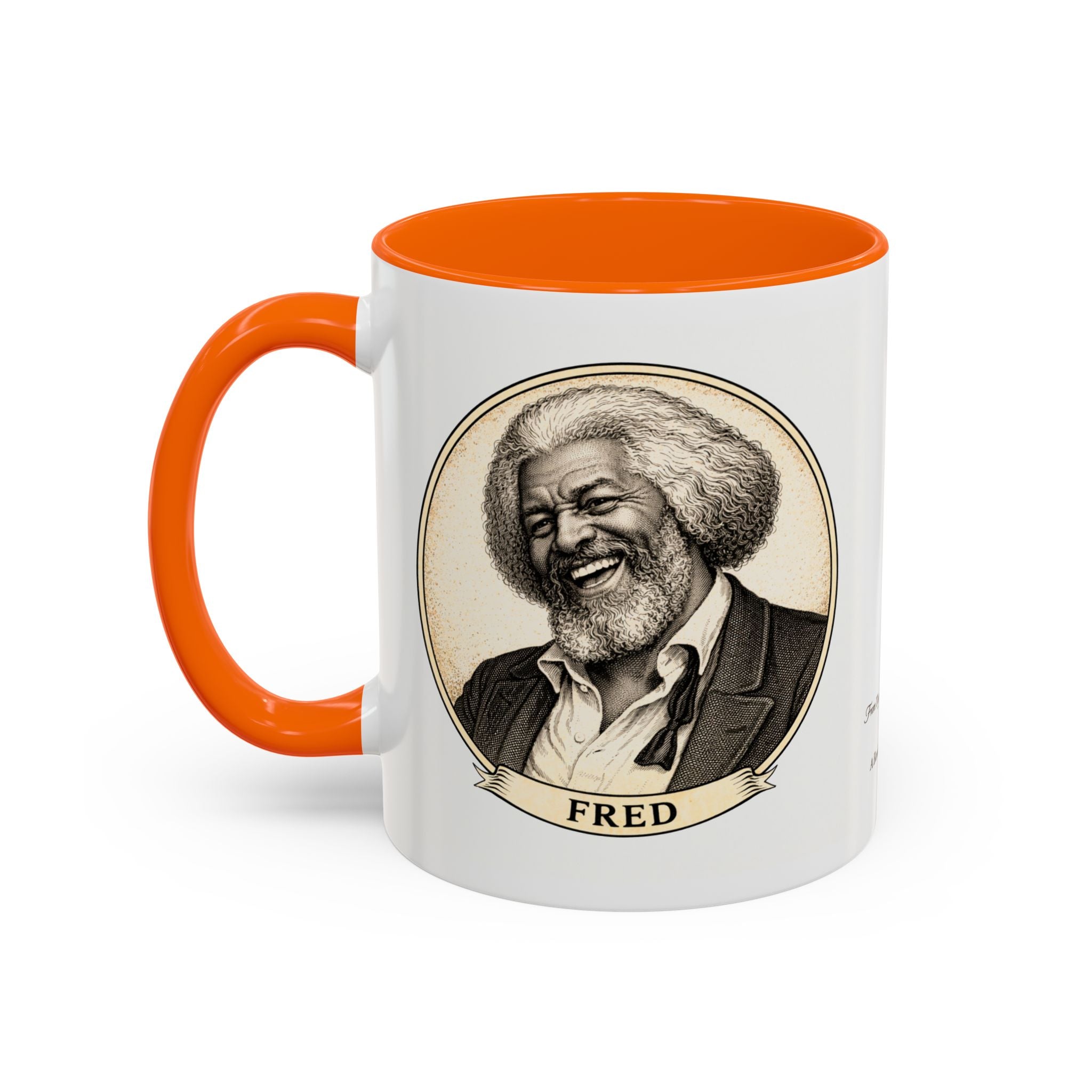 Douglass -- The Orator & Fred -- Ceramic Mug