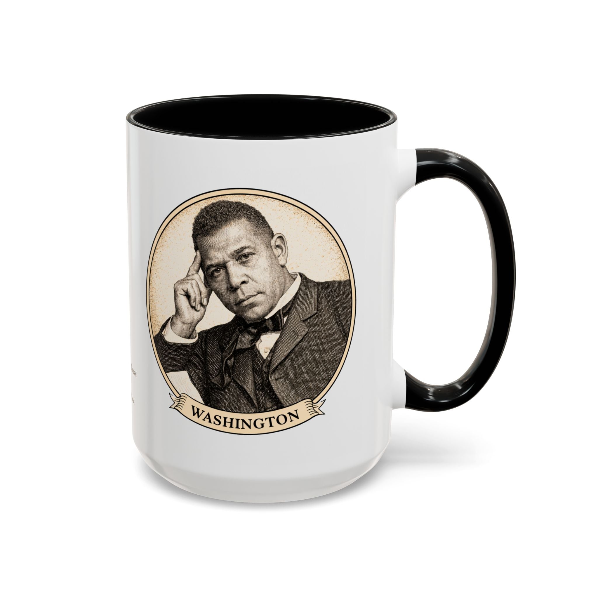 Washington -- The Thinker & Booker -- Ceramic Mug