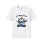 Hemingway Fishing Charters Tee – Vintage Literary Humor Tee