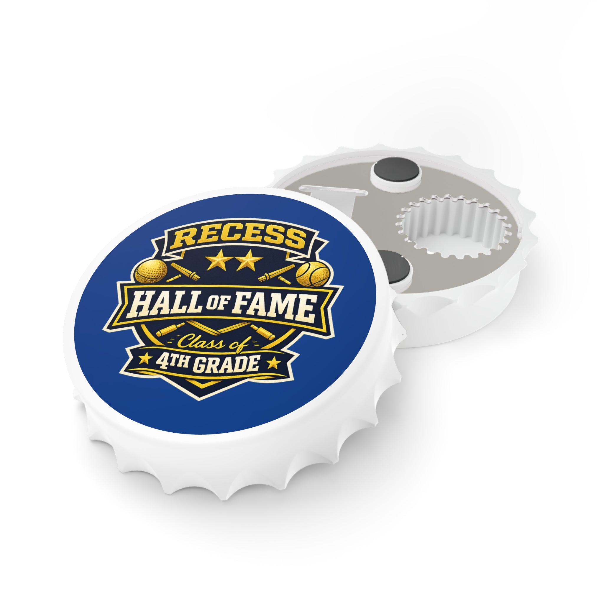 Recess Hall of Fame Bottle Opener — Class of 4th Grade