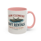Sam Clemens' Raft Rental Mug