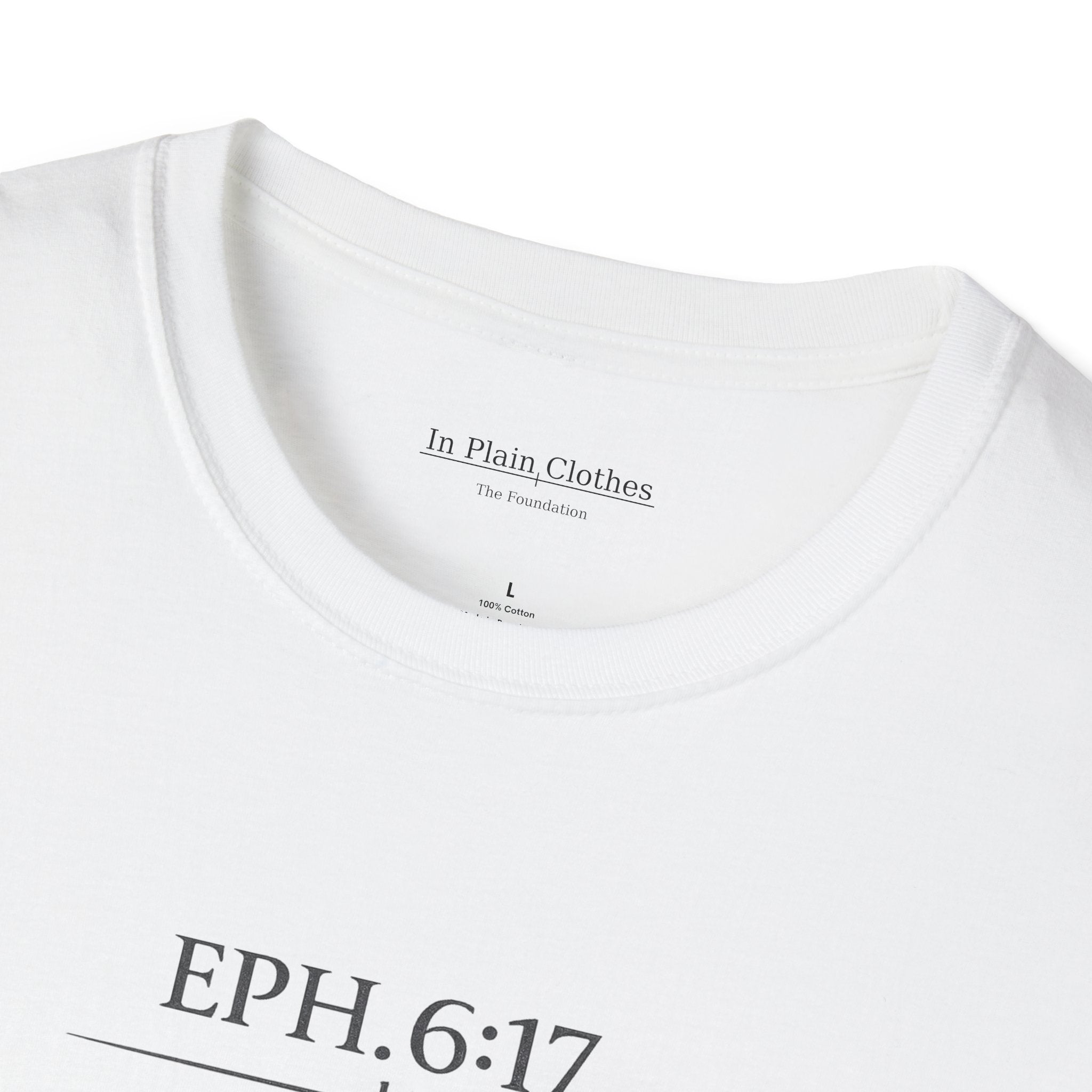 The Armor — Ephesians 6:17 — In Plain Clothes Tee