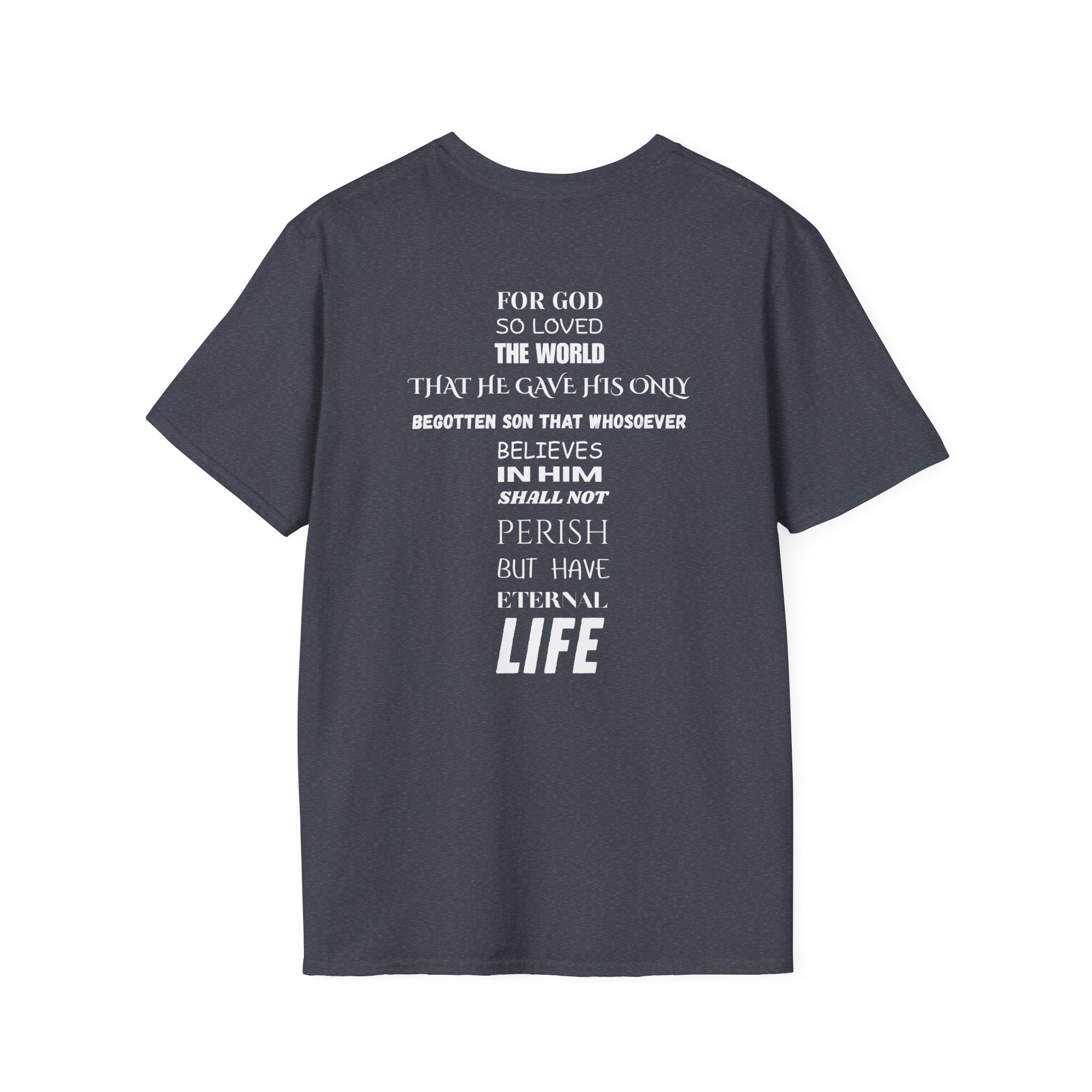 The Foundation — John 3:16 — In Plain Clothes Tee