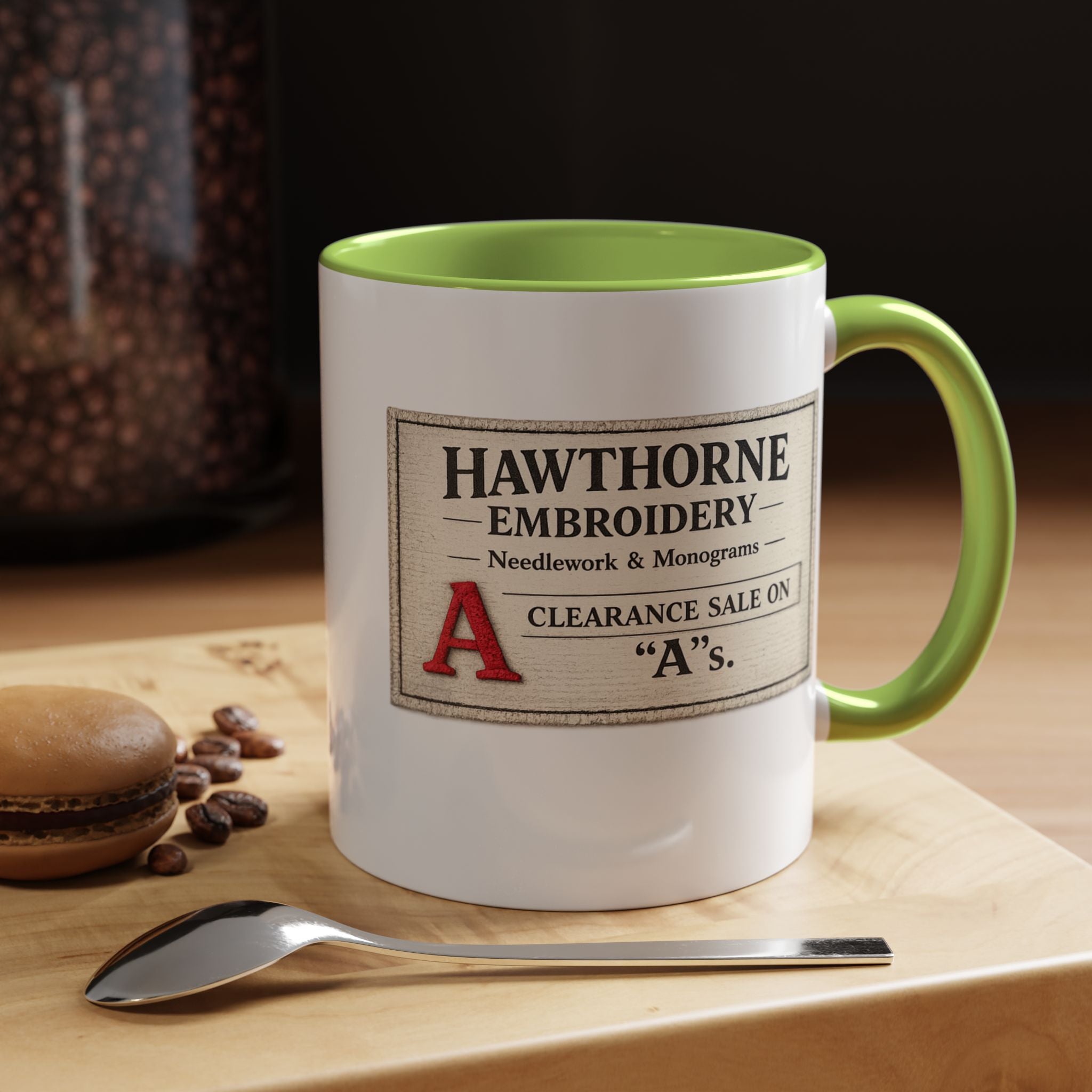Hawthorne Embroidery Mug