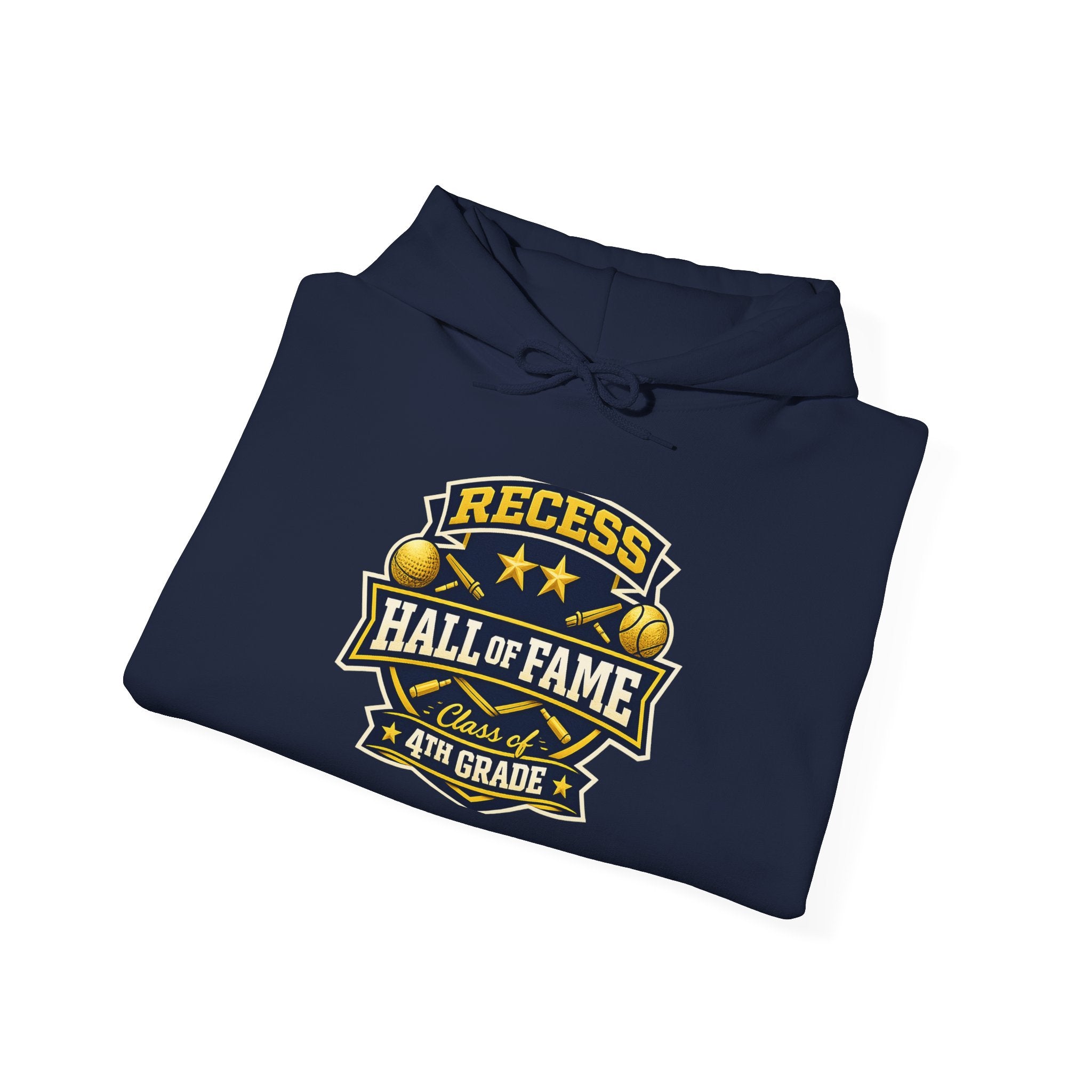 Recess Hall of Fame Hoodie -- Class of 4th Grade