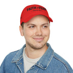 Faith > Fear — Psalm 56:3 — Embroidered Cap | The Foundation Collection (Light Colors)