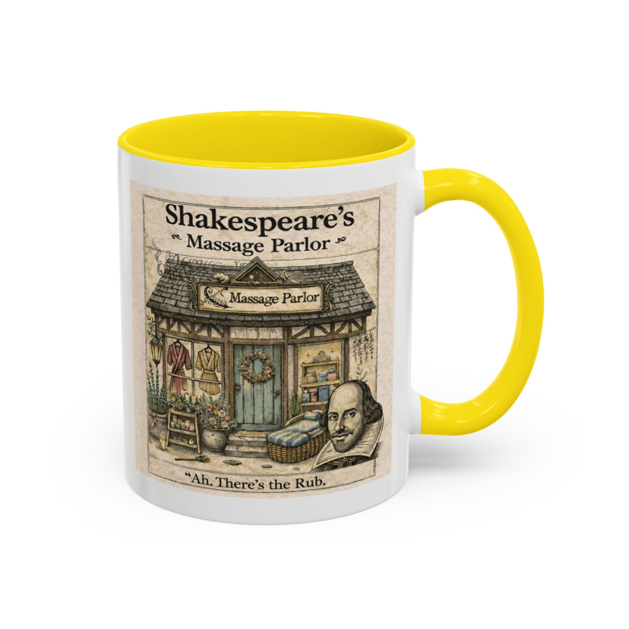 Shakespeare's Massage Parlor Mug