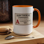Hawthorne Embroidery Mug