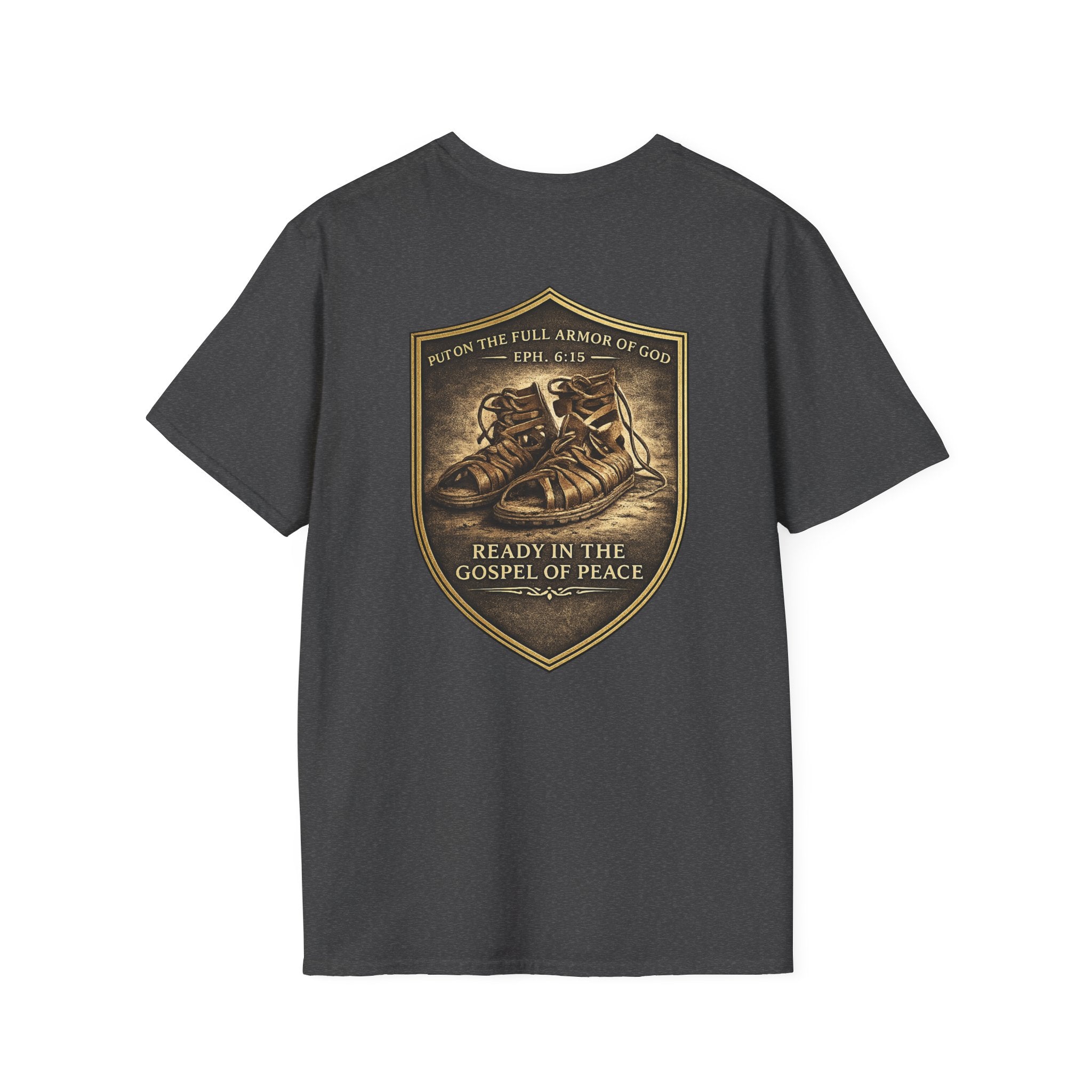 The Armor — Ephesians 6:15 Tee   In Plain Clothes | Softstyle Shirt
