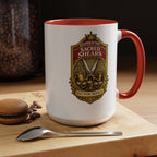 Keeper of the Sacred Shears Coffee Mug — Funny Barber/Hairstylist Gift (11/15oz)