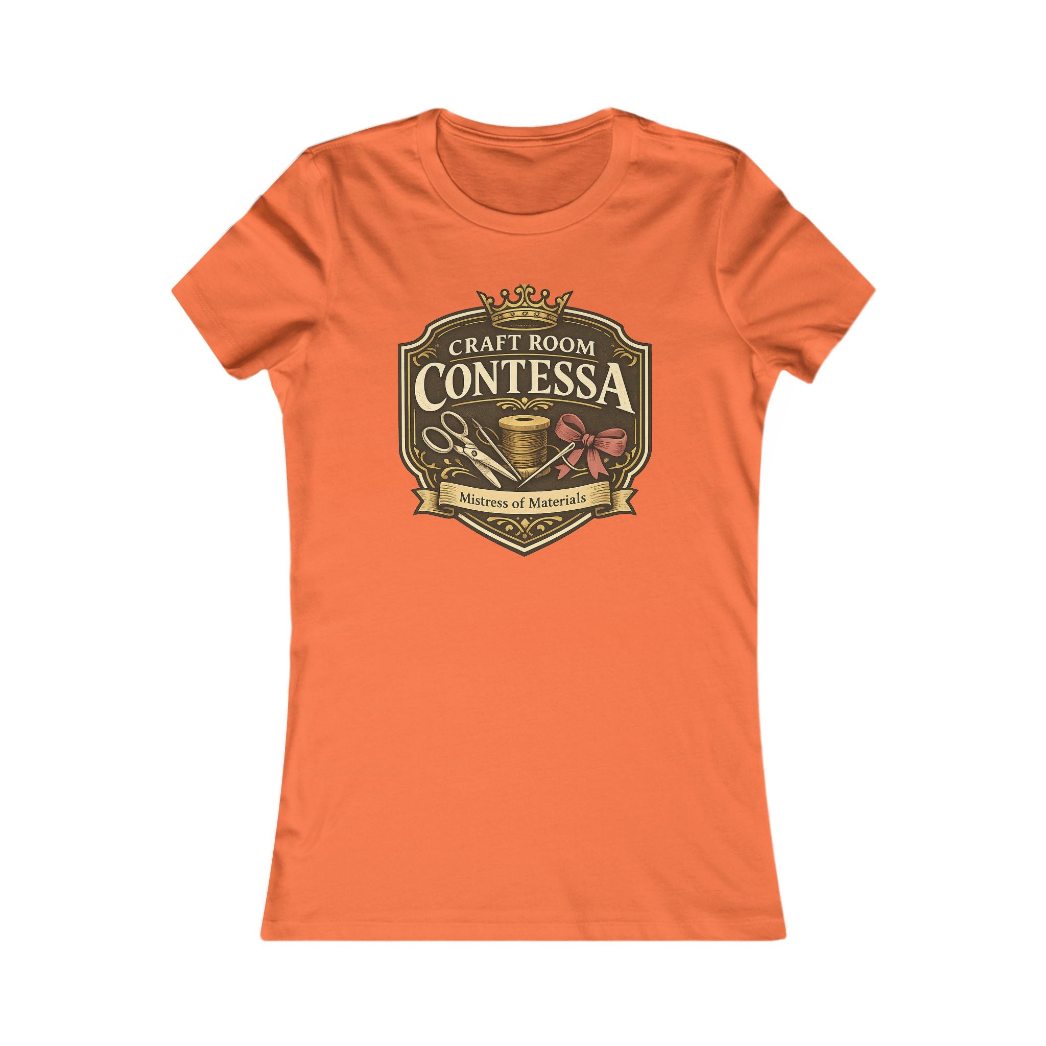 Contessa Craft Room Women's Tee — "It Was on Sale" Back Print