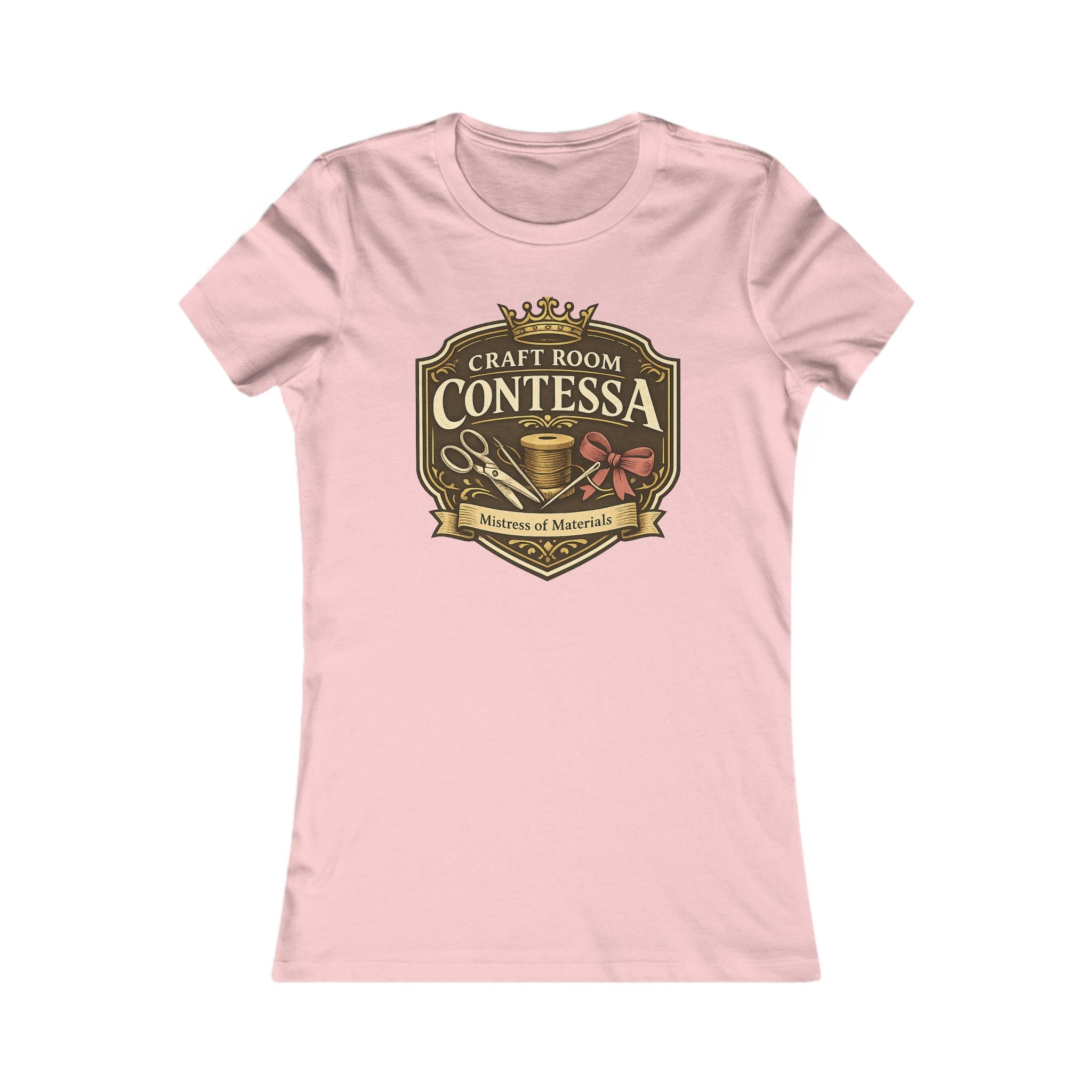 Contessa Craft Room Women's Tee — "It Was on Sale" Back Print
