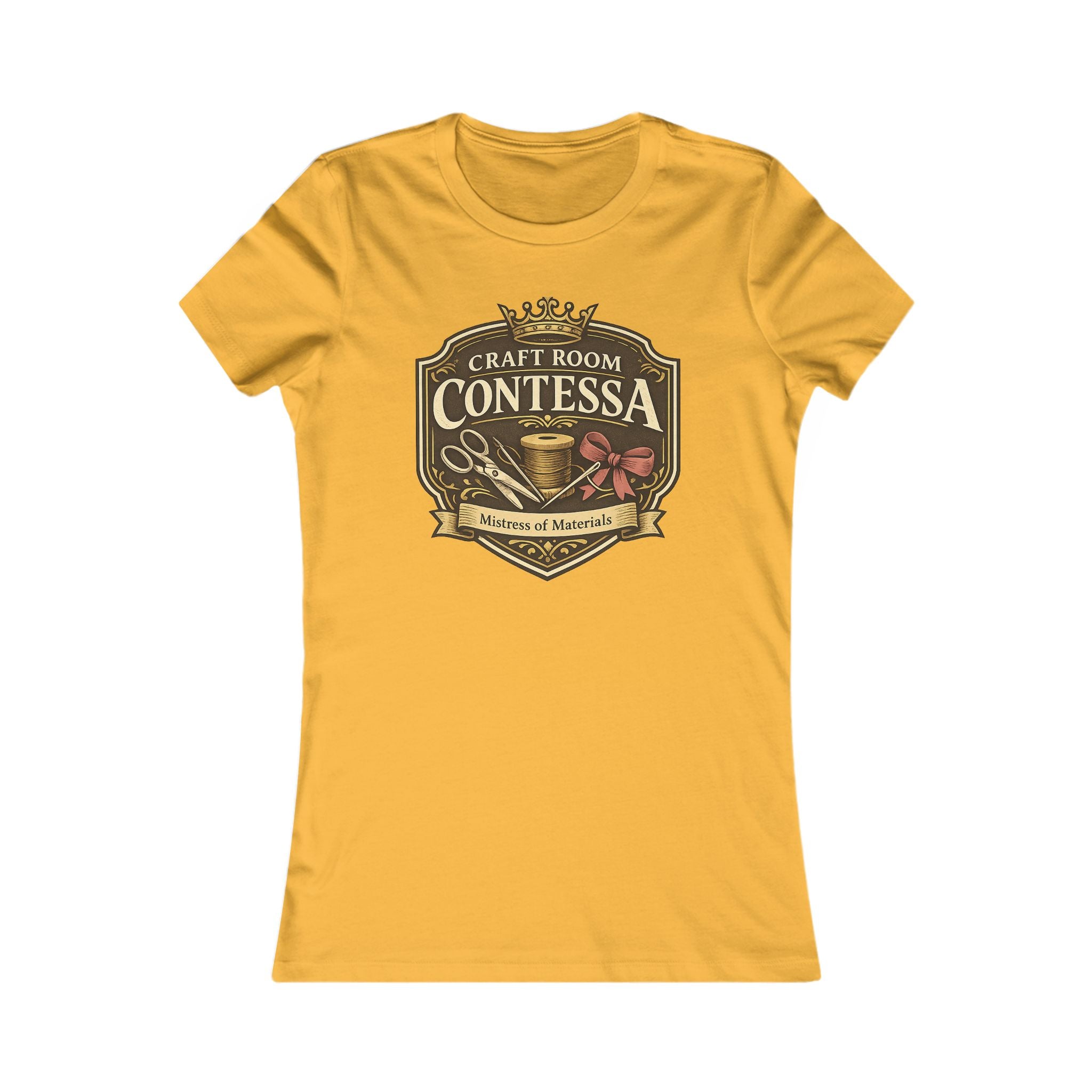 Contessa Craft Room Women's Tee — "It Was on Sale" Back Print