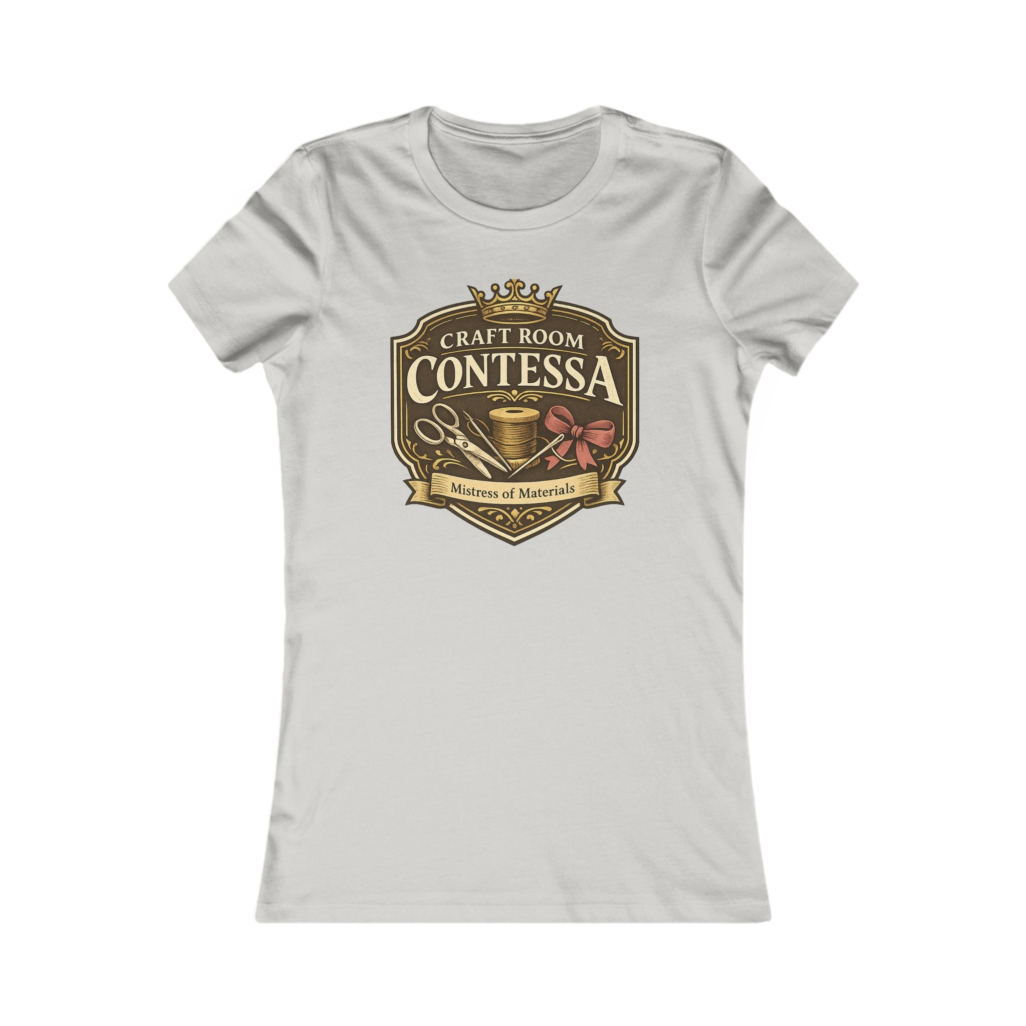 Contessa Craft Room Women's Tee — "It Was on Sale" Back Print