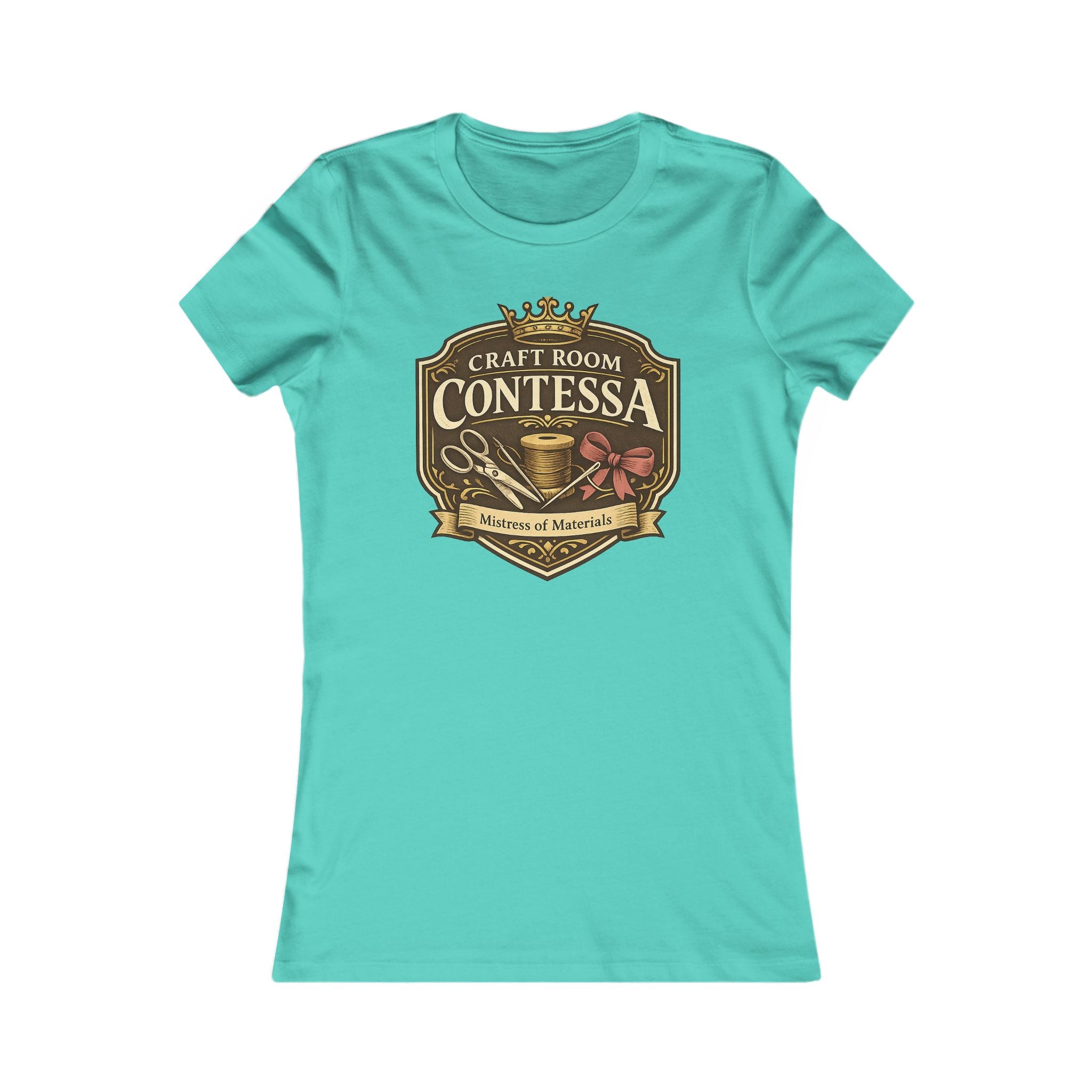 Contessa Craft Room Women's Tee — "It Was on Sale" Back Print