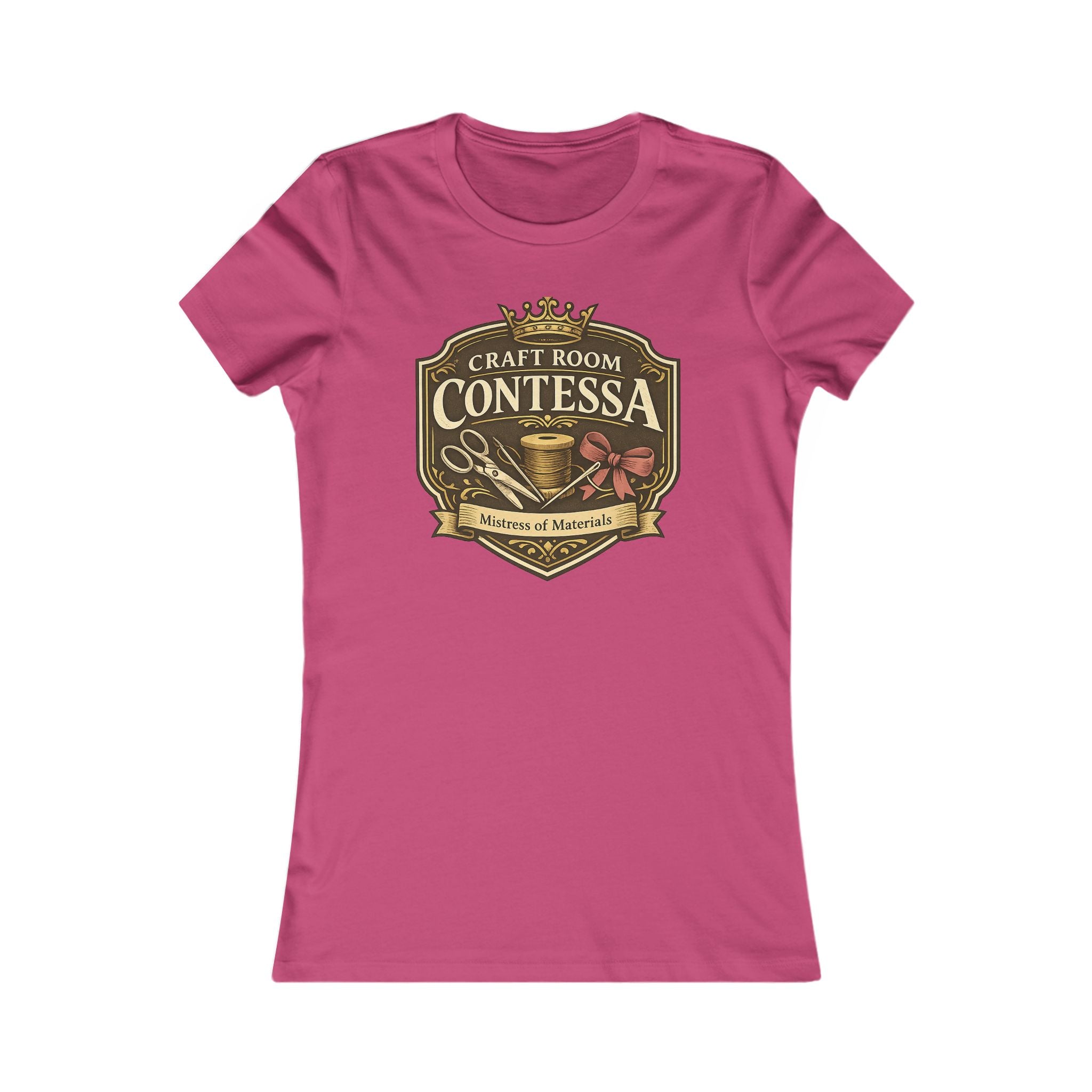 Contessa Craft Room Women's Tee — "It Was on Sale" Back Print