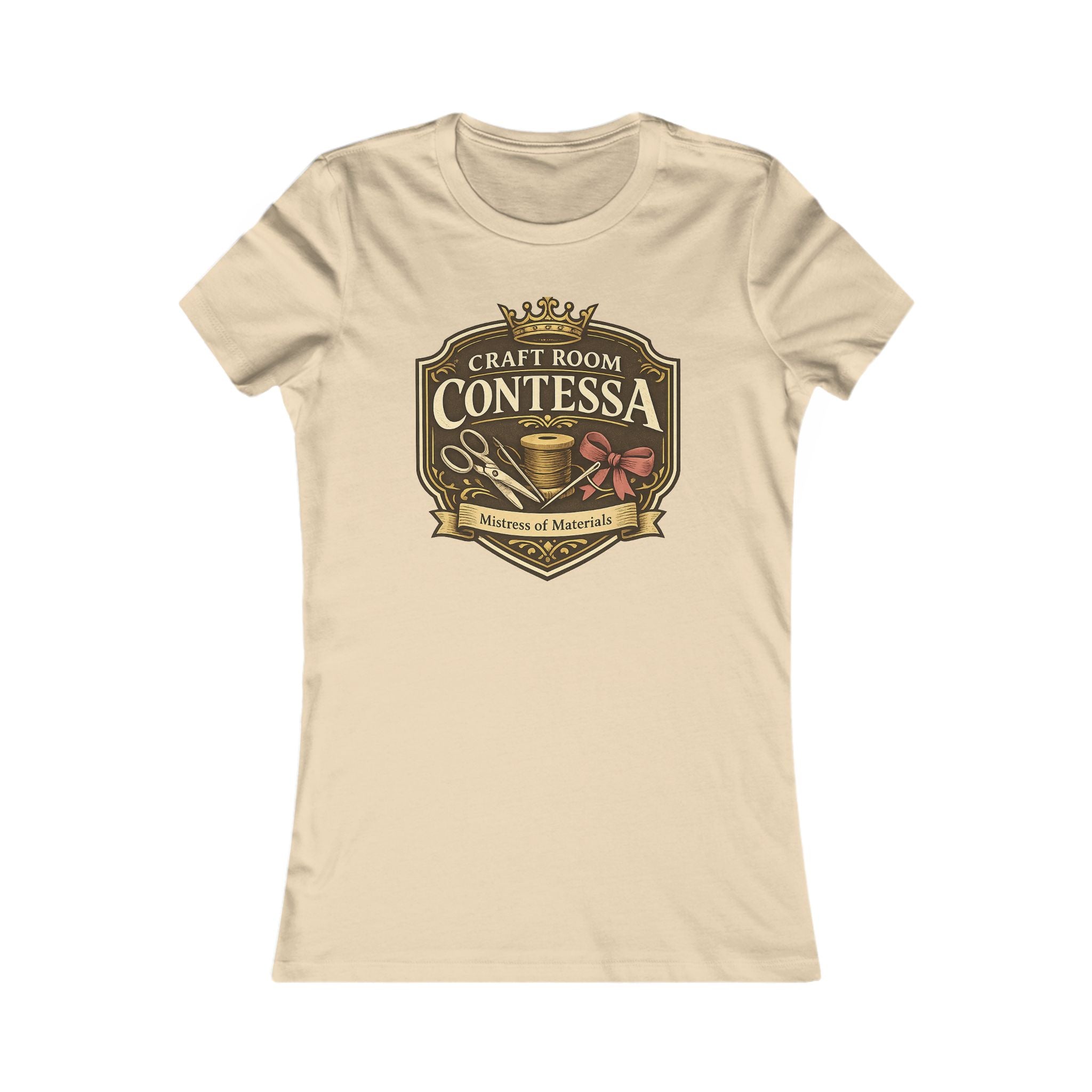 Contessa Craft Room Women's Tee — "It Was on Sale" Back Print