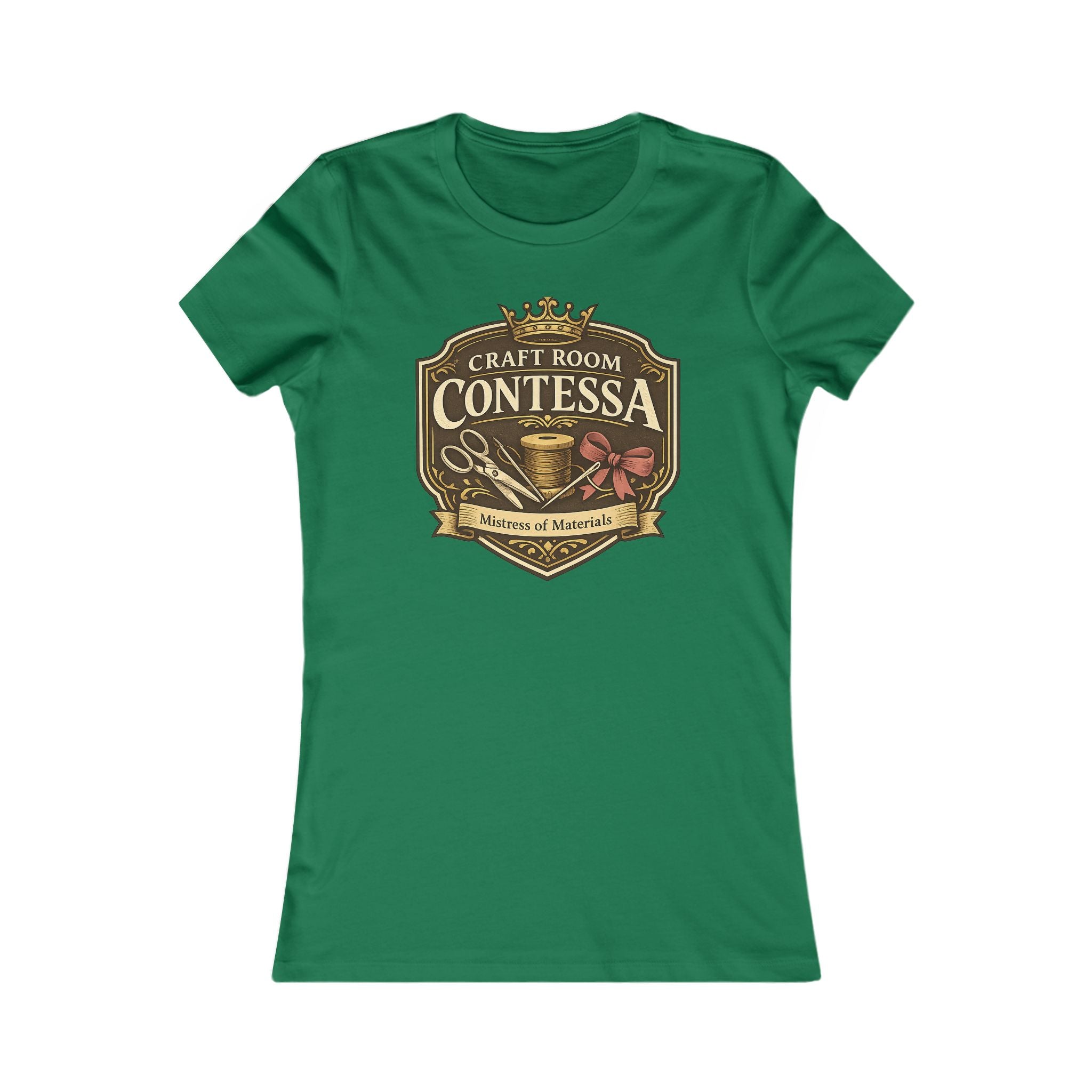 Contessa Craft Room Women's Tee — "It Was on Sale" Back Print
