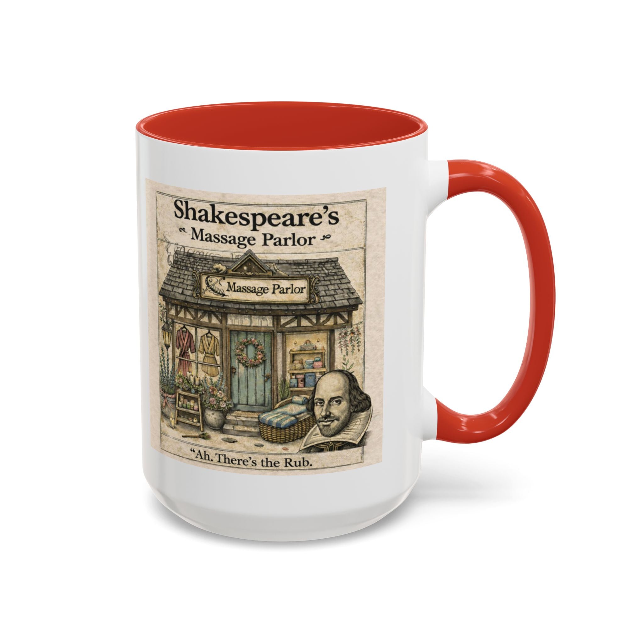 Shakespeare's Massage Parlor Mug