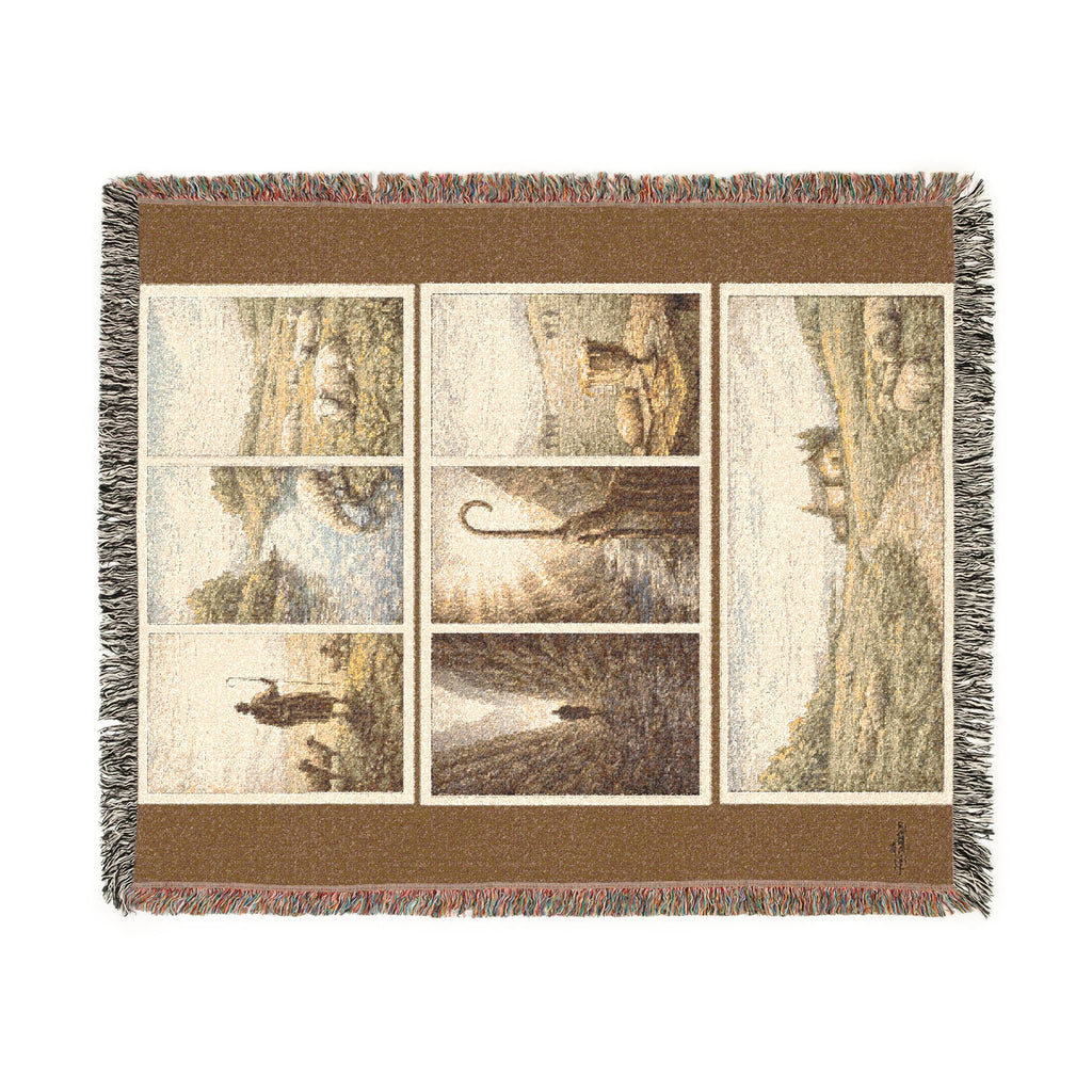 Beside Still Waters — Psalm 23 Tapestry Blanket