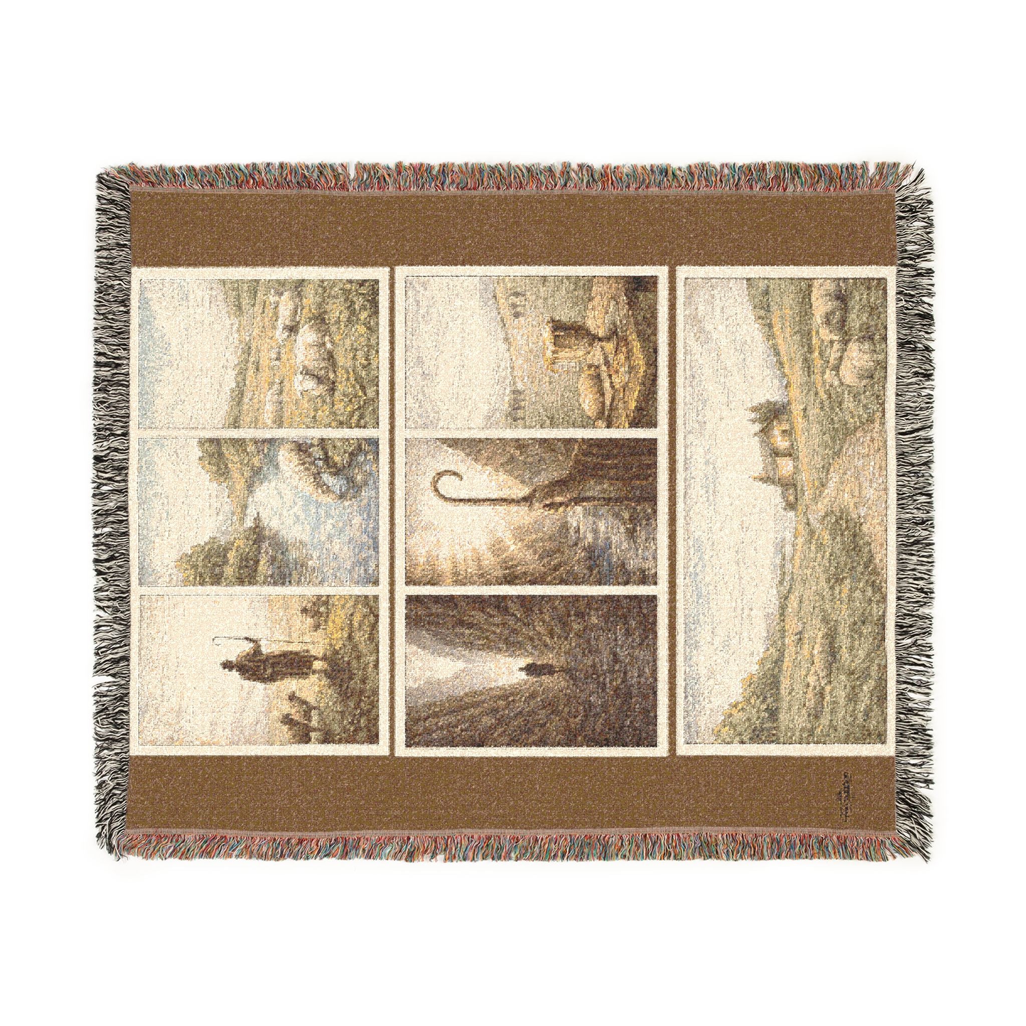 Beside Still Waters — Psalm 23 Tapestry Blanket