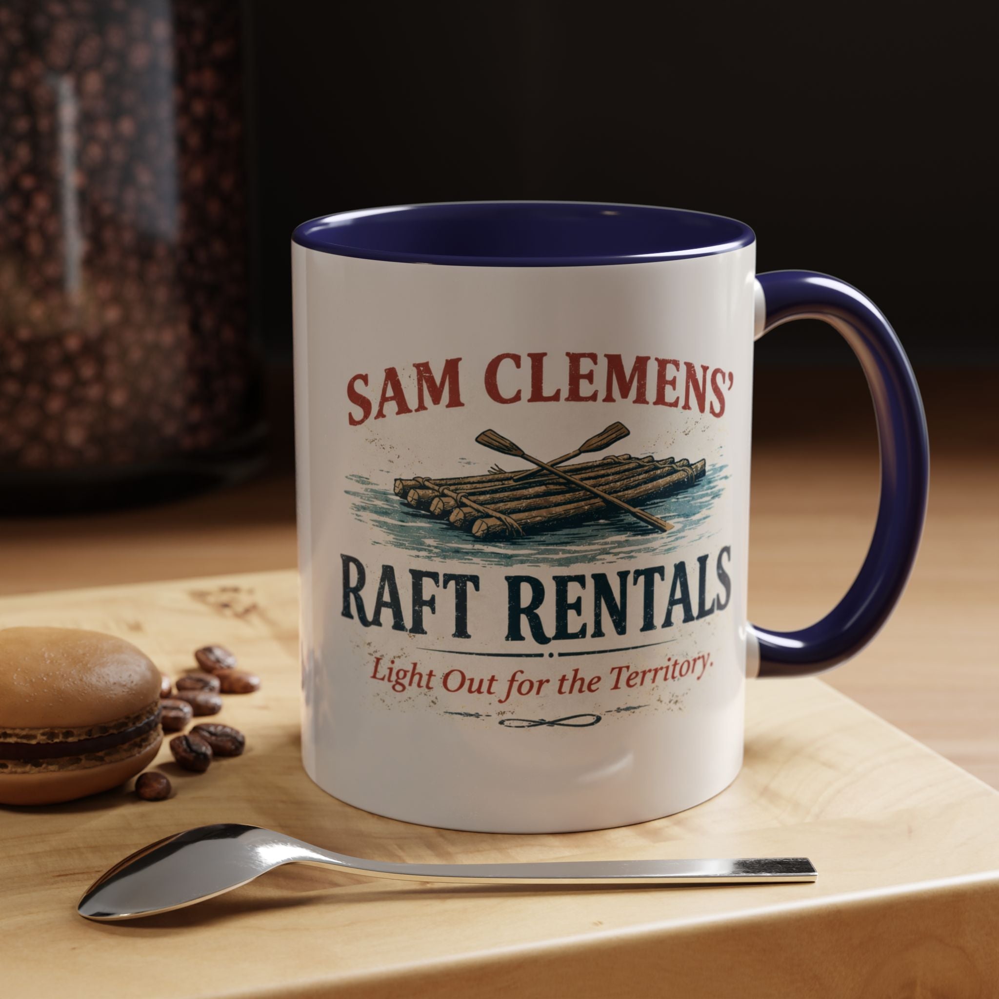 Sam Clemens' Raft Rental Mug