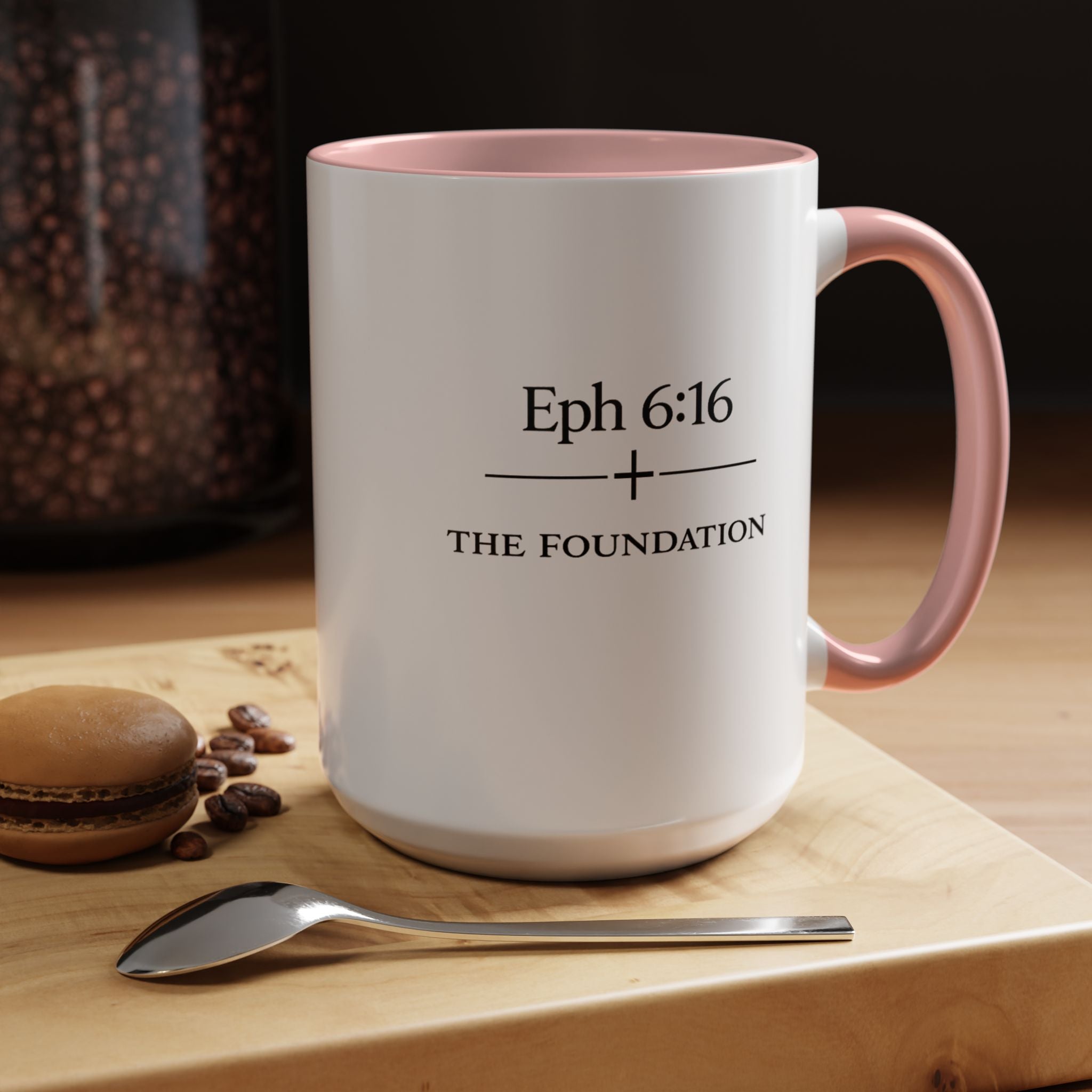 Ephesians 6:16 Coffee Mug — The Foundation Collection (15 oz)