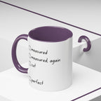Lady of the Quilt Accent Coffee Mug — 'Legacy in Every Stitch' Quilting Gift