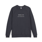 The Foundation — John 3:16 — Raglan Crewneck