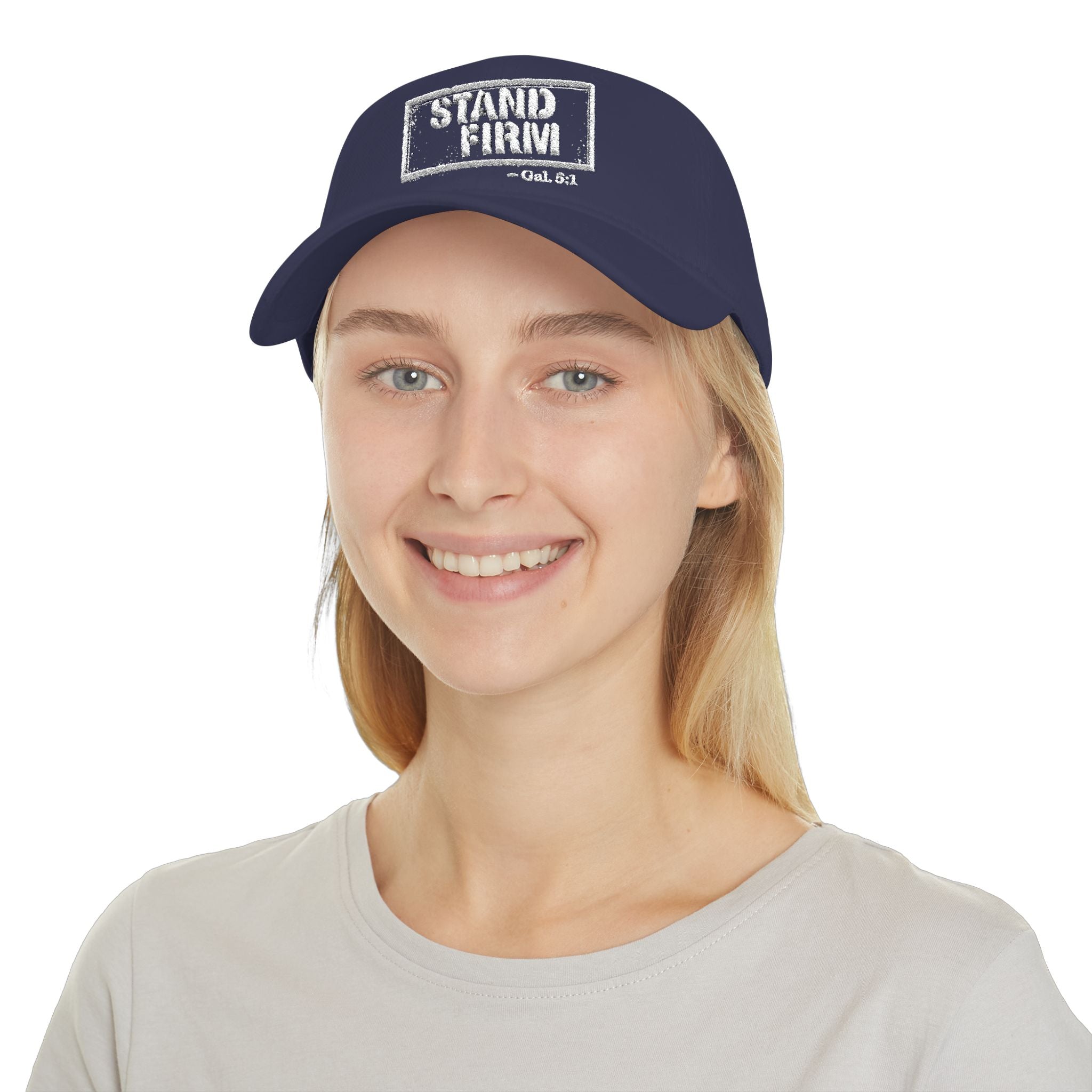 Stand Firm — Galatians 5:1 — Embroidered Cap | The Foundation Collection