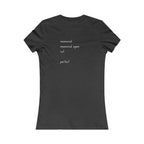 Lady of the Quilt Women's Tee – "Measured, Cut, Perfect" Quilting Shirt
