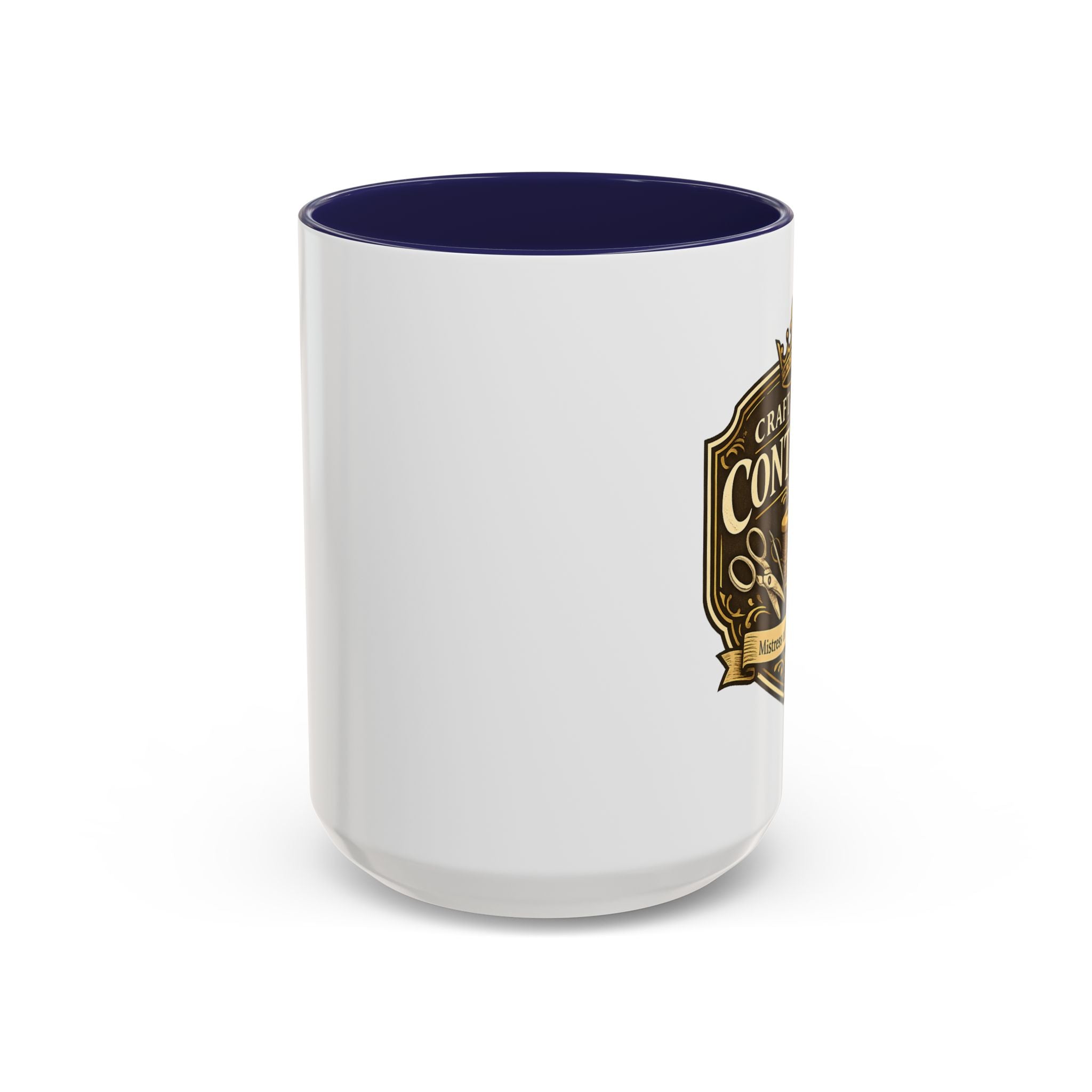 Contessa Craft Room Coffee Mug — "Craft Room Contessa: Mistress of Materials" Accent Mug