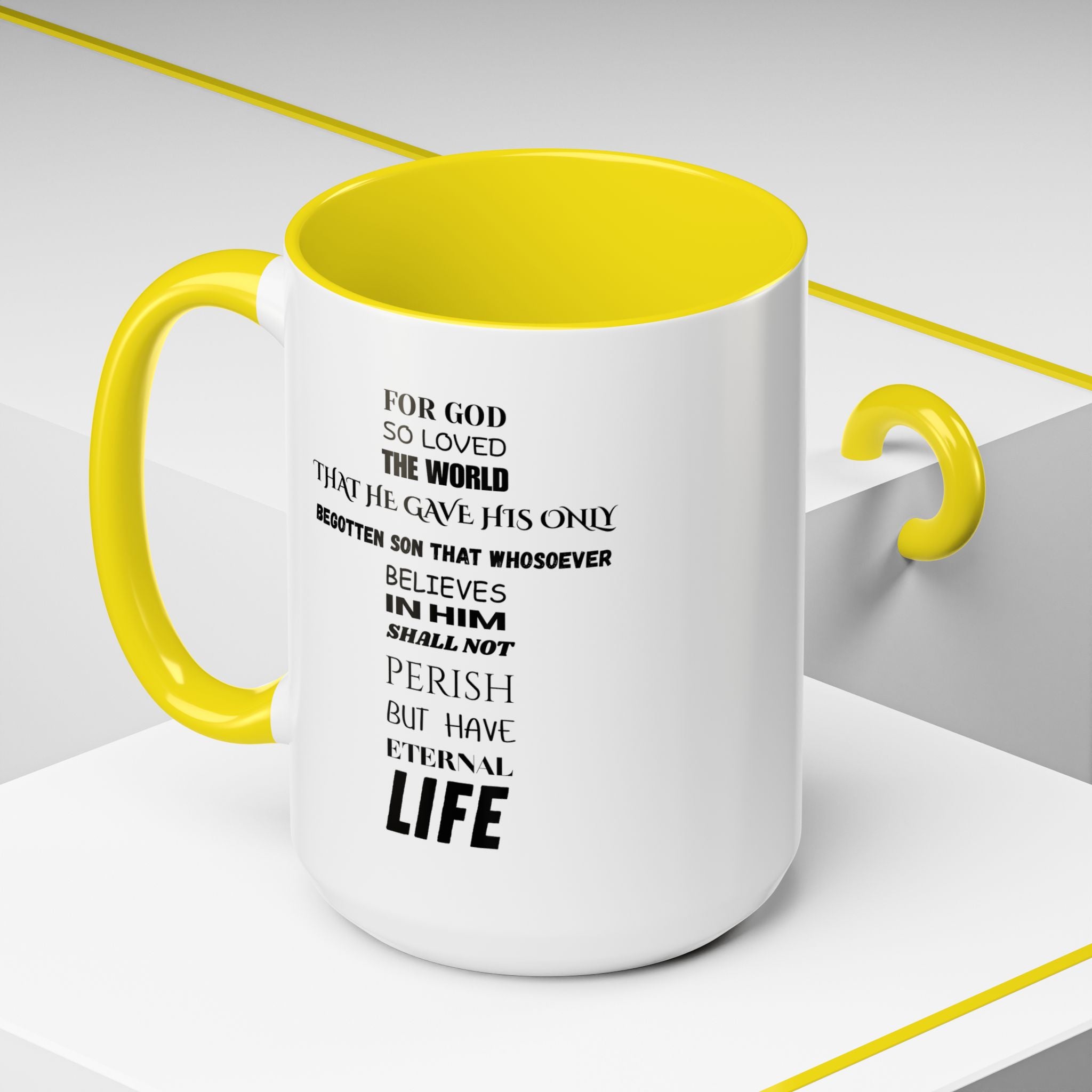 John 3:16 Coffee Mug — The Foundation Collection (15oz)