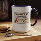 Hawthorne Embroidery Mug