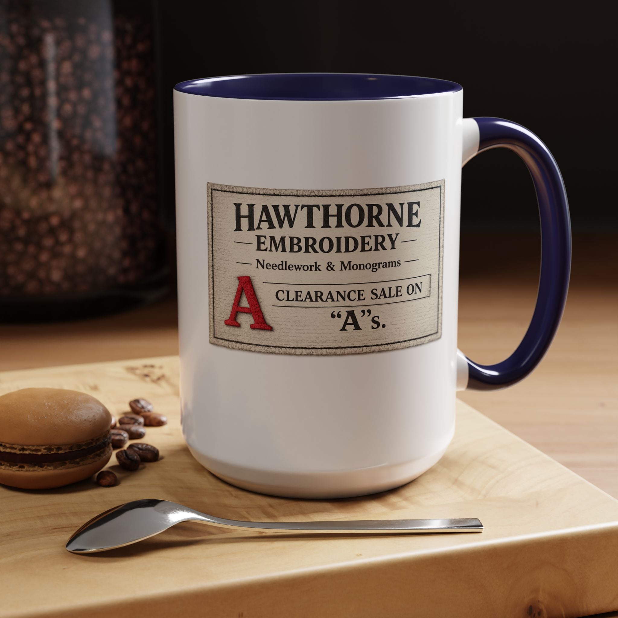 Hawthorne Embroidery Mug
