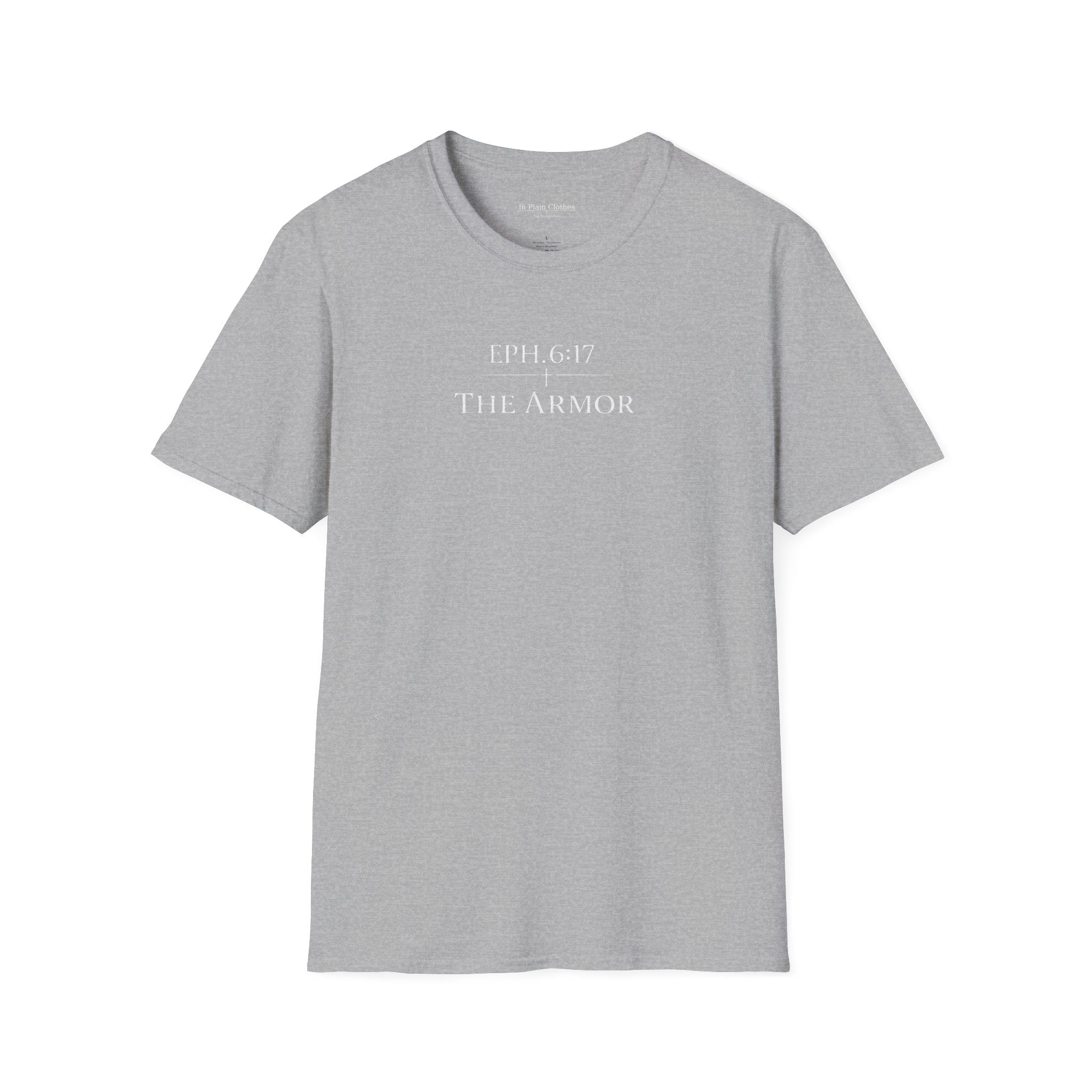 The Armor — Ephesians 6:17 Tee      Helmet of Salvation & Sword of the Spirit | In Plain Clothes