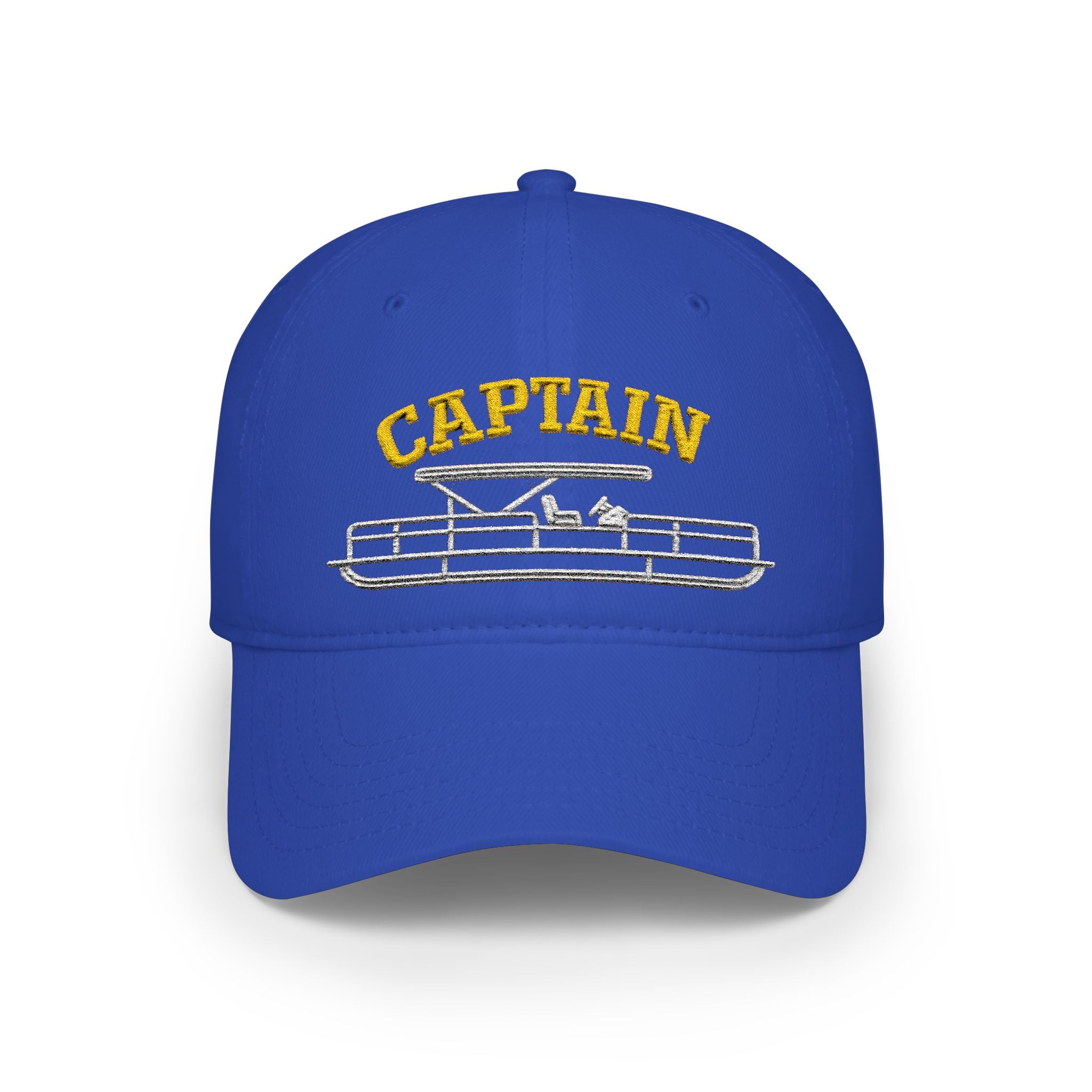 Pontoon Boat Captain Hat — Low Profile Baseball Cap