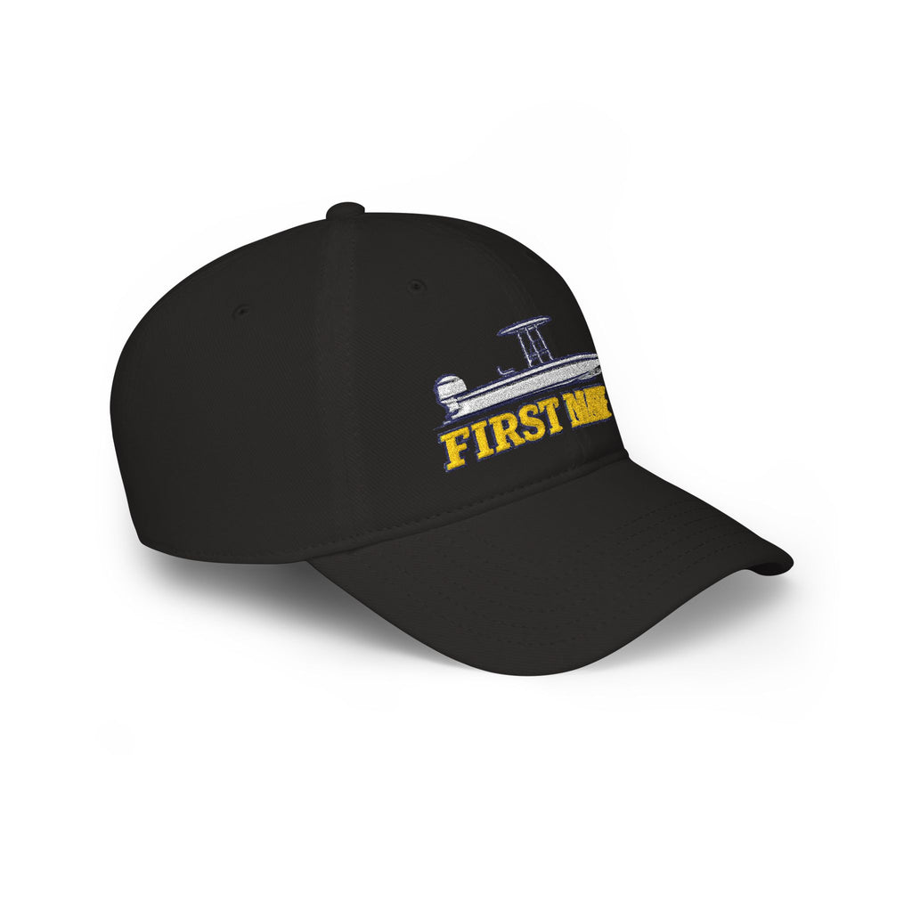 First Mate Center Console Boat Cap – Embroidered Low Profile Baseball Hat