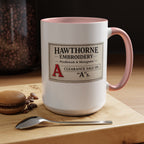 Hawthorne Embroidery Mug