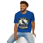 Poe’s Bird Sanctuary T-Shirt – Vintage Literary Humor Tee