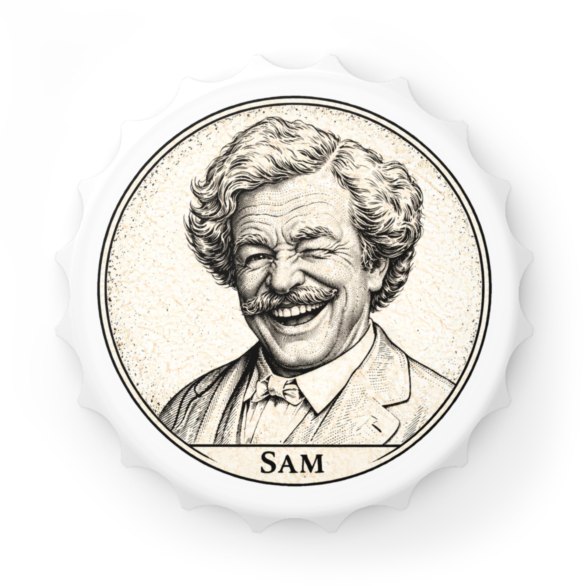 Crack One with Sam -- Magnetic Bottle Opener — The Author's Tavern