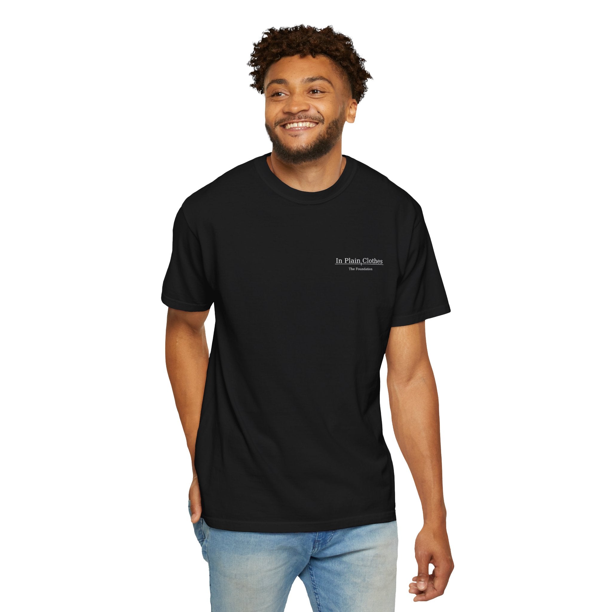 In Plain Clothes— Stand Firm Comfort Colors Tee (Galatians 5:1)