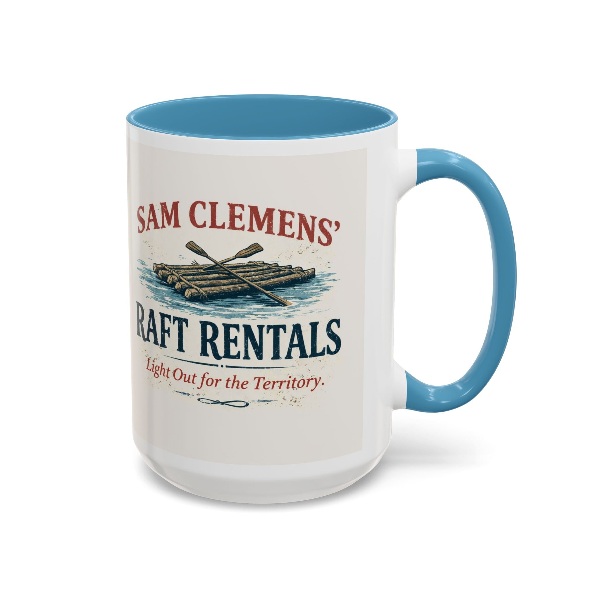 Sam Clemens' Raft Rental Mug