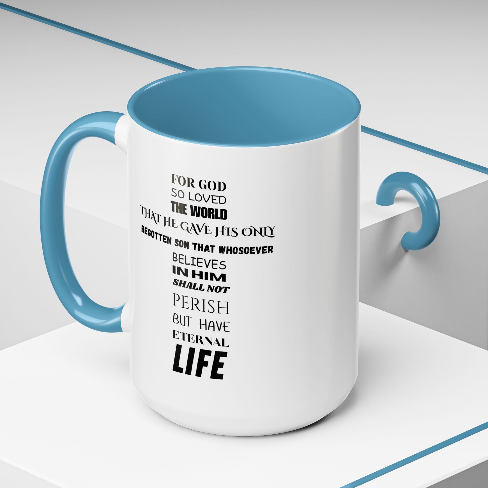 John 3:16 Coffee Mug — The Foundation Collection (15oz)