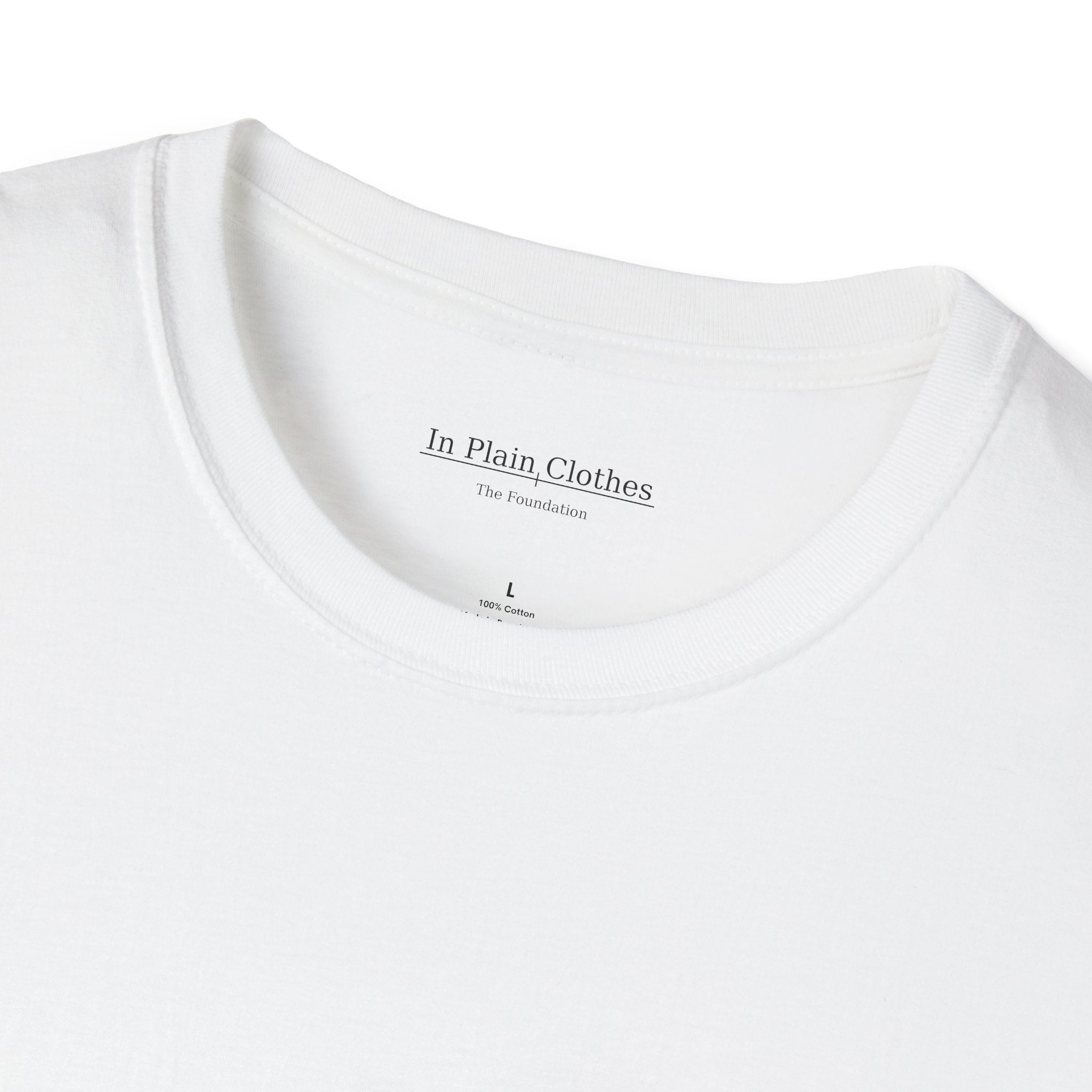 The Foundation — John 3:16 — In Plain Clothes Tee