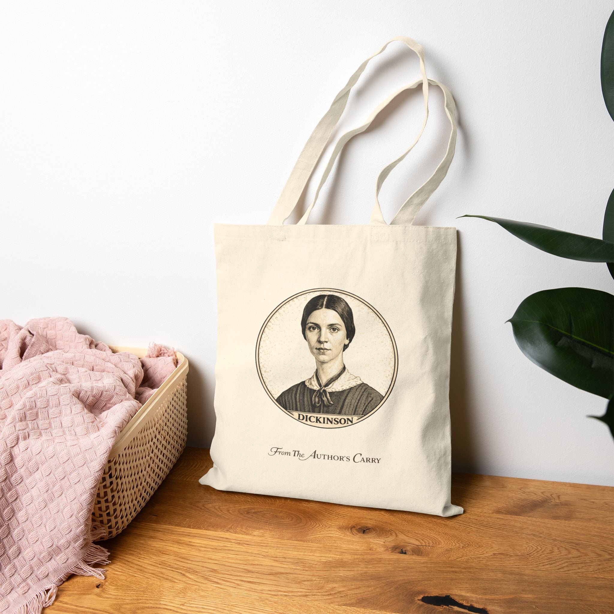 Dickinson — The Poet & Em — Canvas Carry-All
