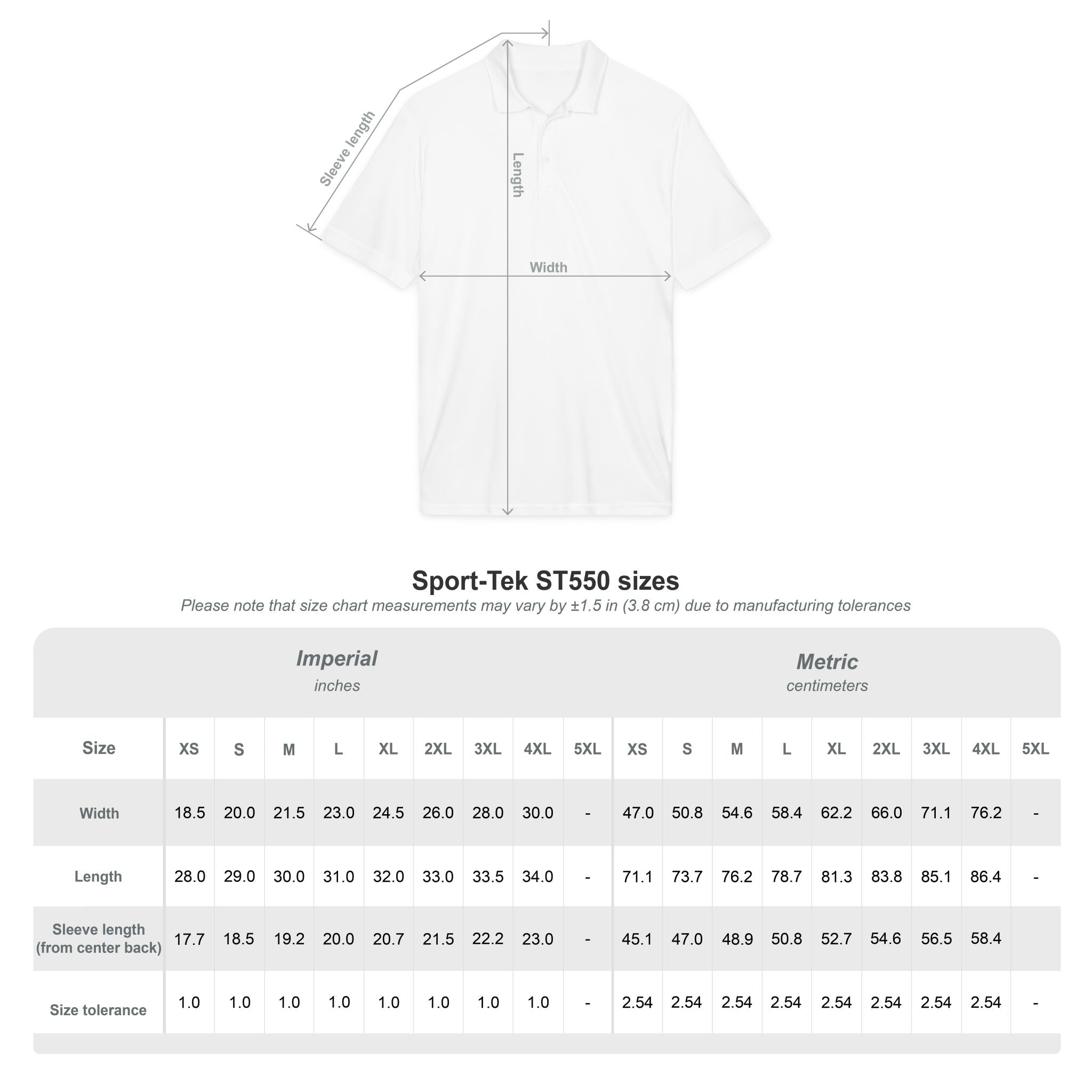 John 3:16 — Embroidered Polo  The Foundation Collection