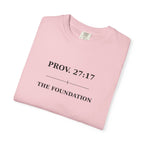 The Foundation — Proverbs 27:17 — In Plain Clothes Tee
