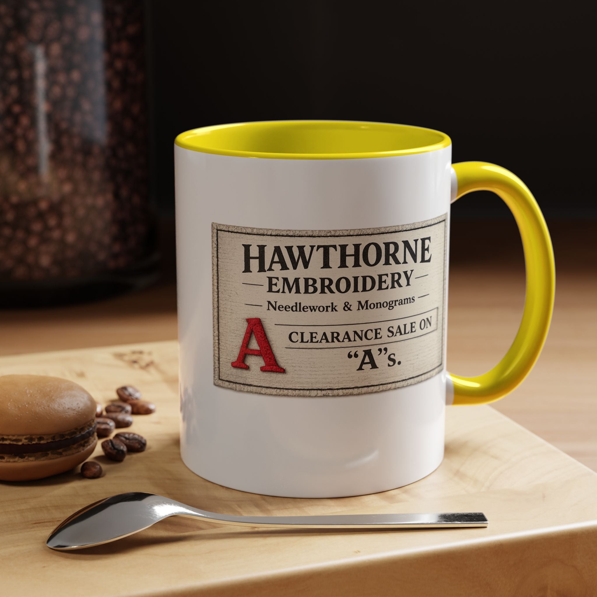 Hawthorne Embroidery Mug