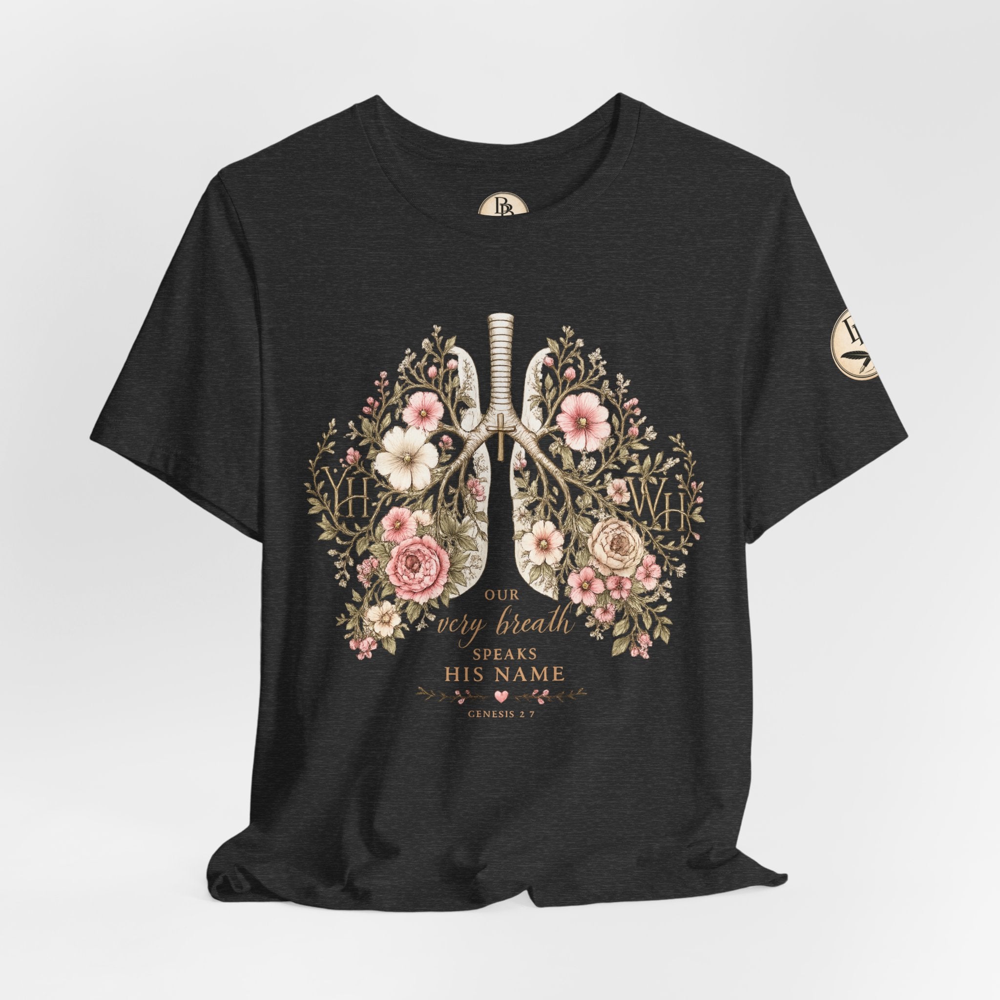 Every Breath Speaks His Name -- Genesis 2:7 (Botanical Lung Design)